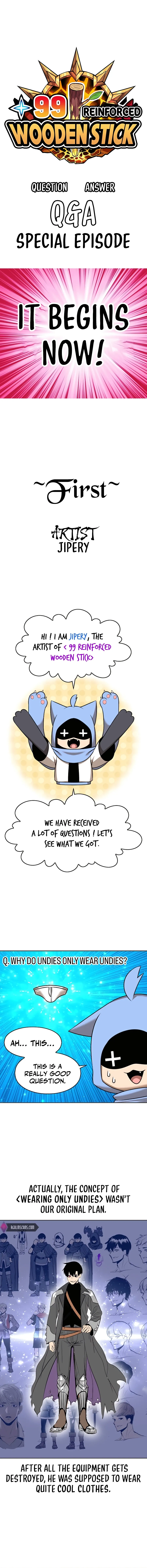 Read +99 Reinforced Wooden Stick ENGLISH Manga Online