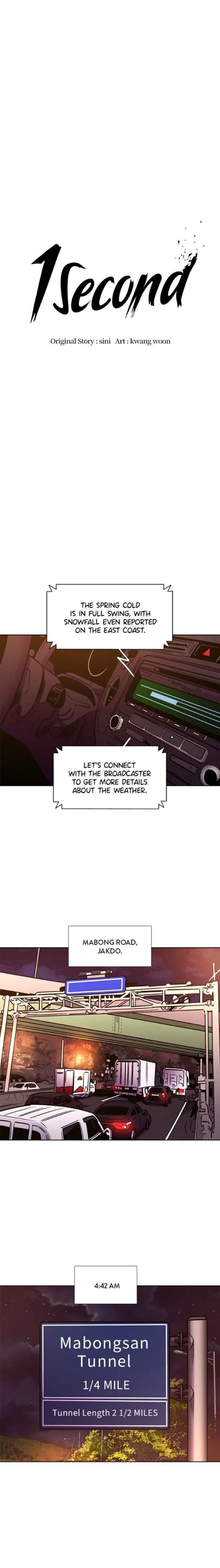 Read 1 Second ENGLISH Manga Online