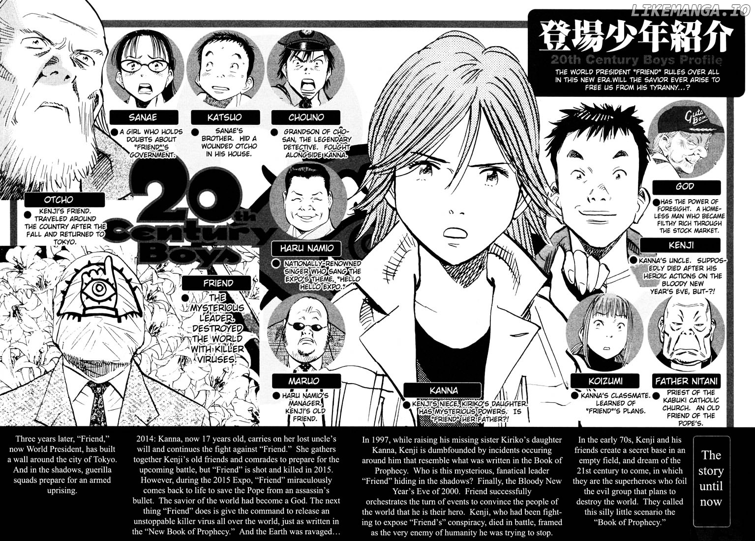 Read 20th Century Boys ENGLISH Manga Online