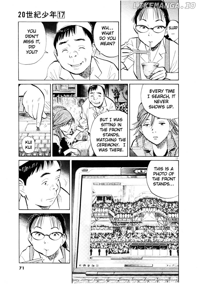Read 20th Century Boys ENGLISH Manga Online