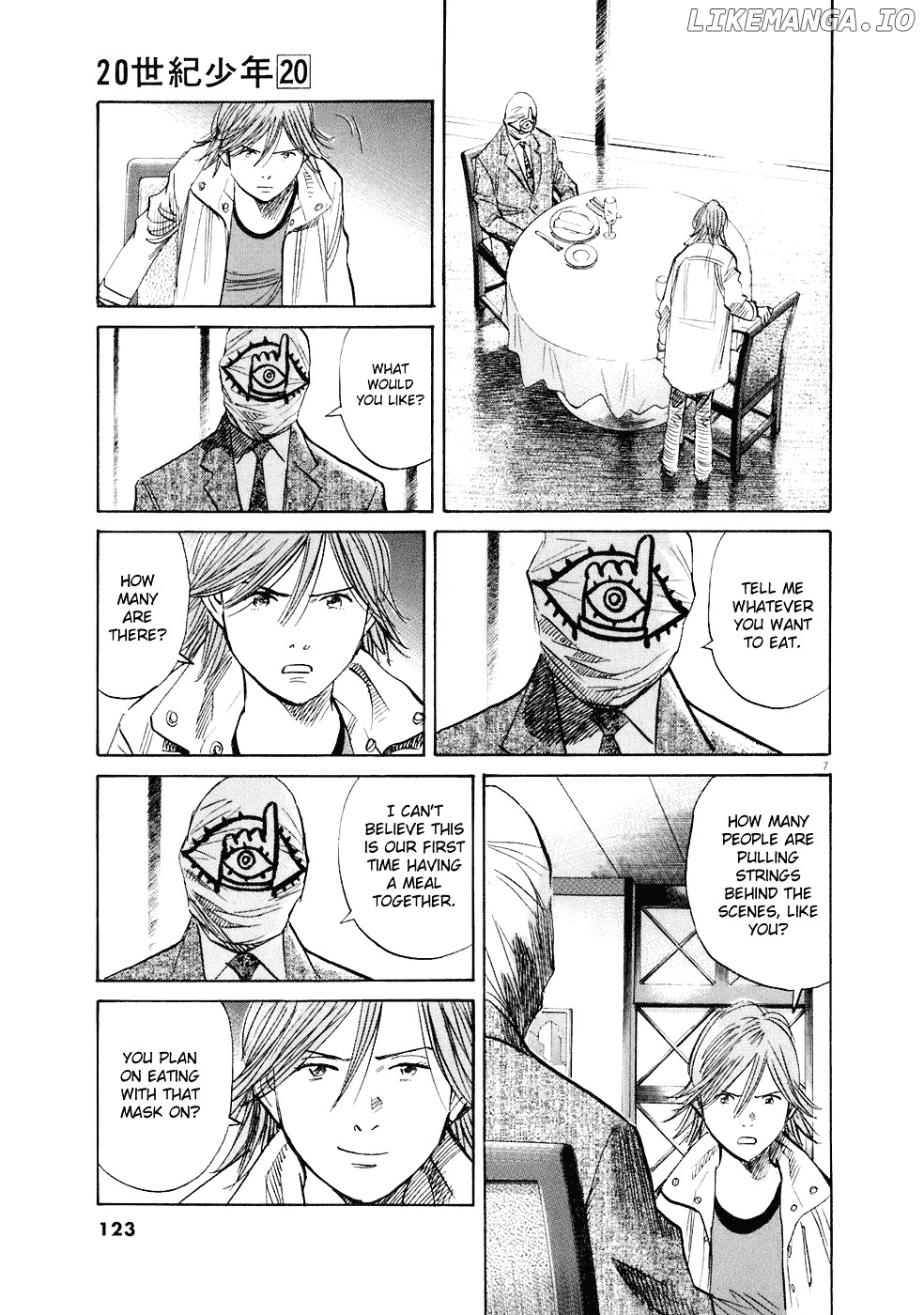 Read 20th Century Boys ENGLISH Manga Online