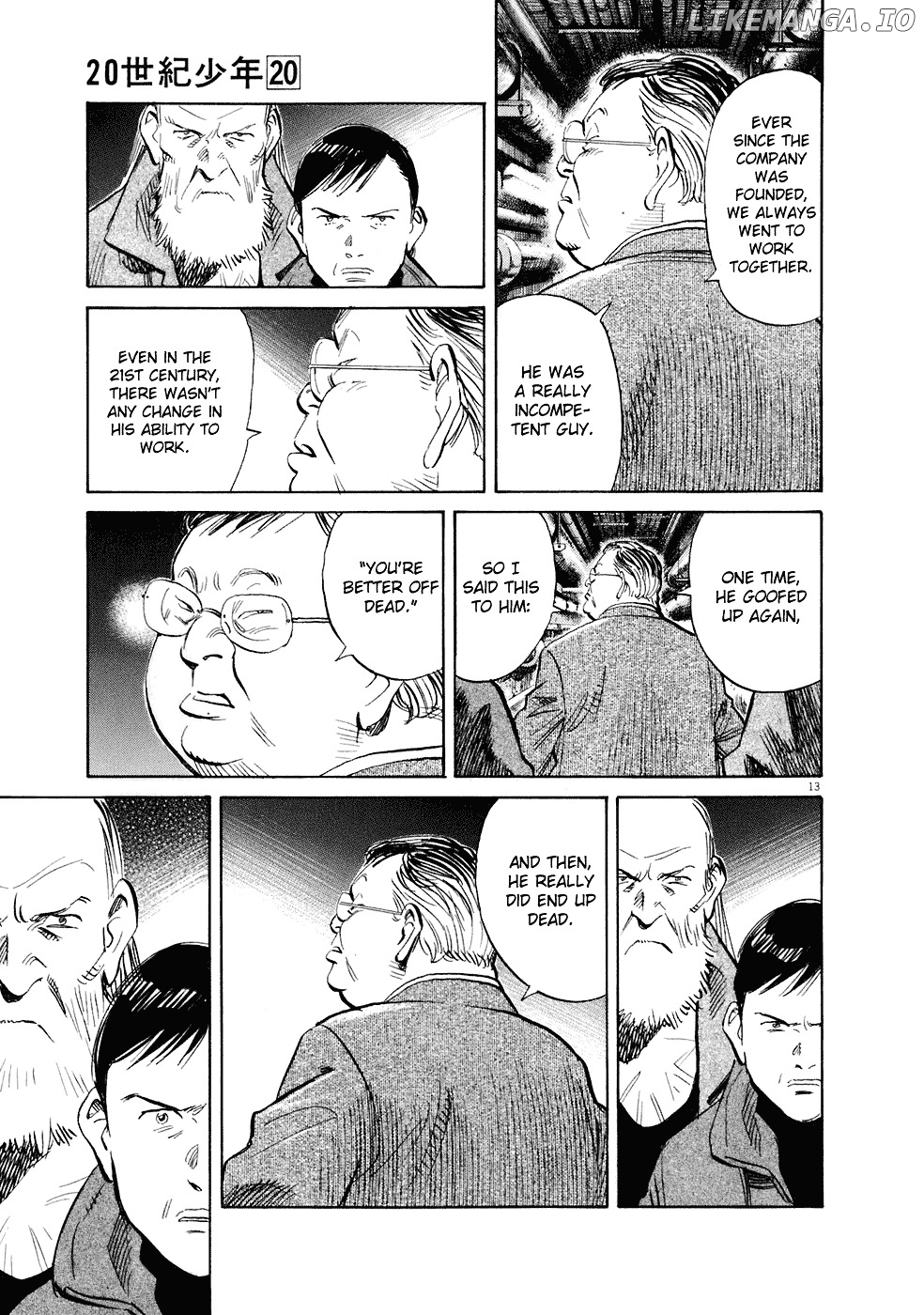 Read 20th Century Boys ENGLISH Manga Online