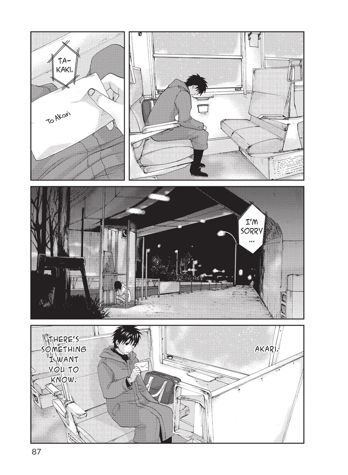 Read 5 Centimeters per Second ENGLISH Manga Online