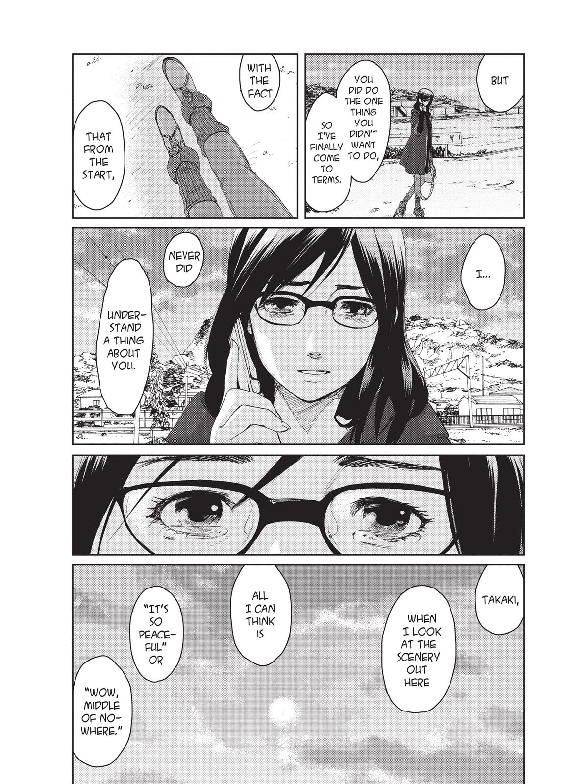 Read 5 Centimeters per Second ENGLISH Manga Online