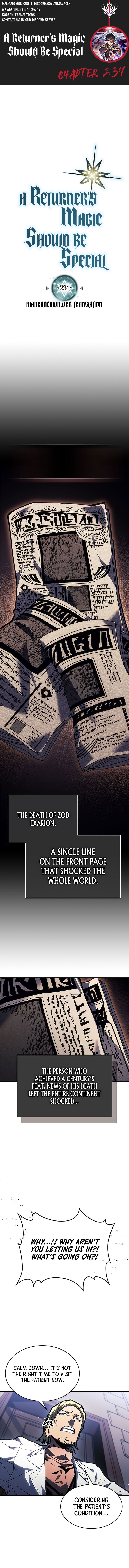 Read A Returner's Magic Should Be Special ENGLISH Manga Online