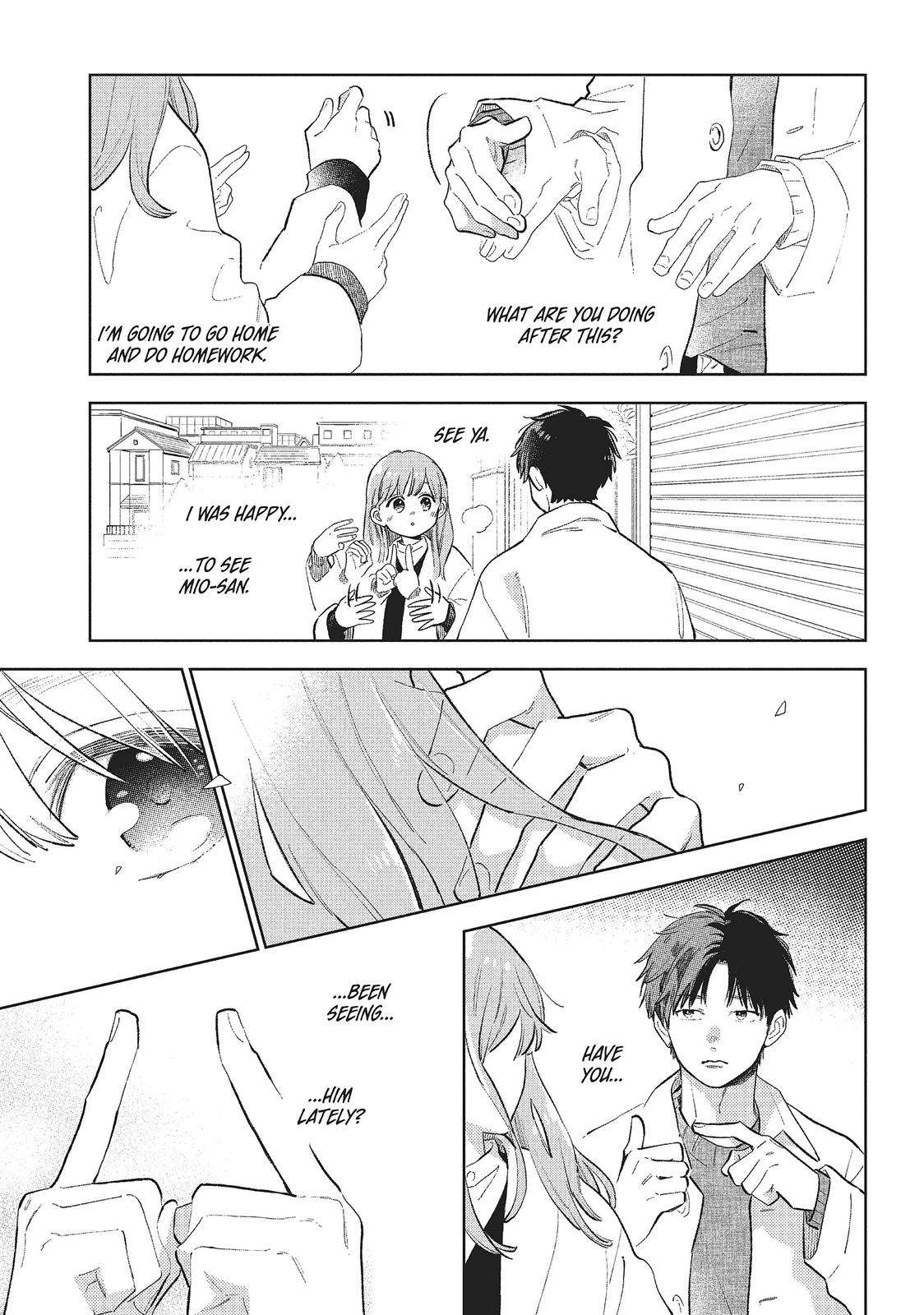 Read A Sign of Affection ENGLISH Manga Online