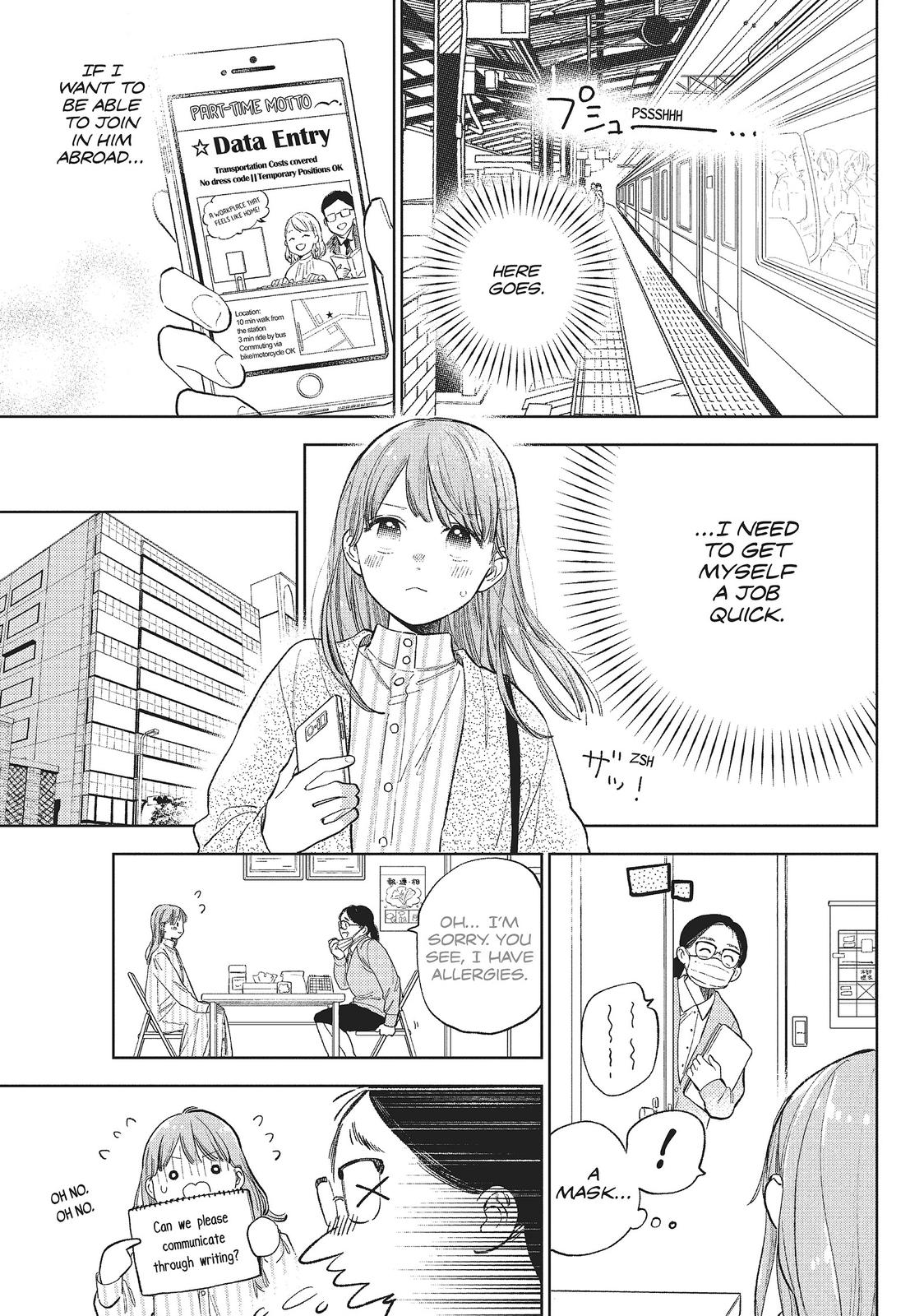 Read A Sign of Affection ENGLISH Manga Online