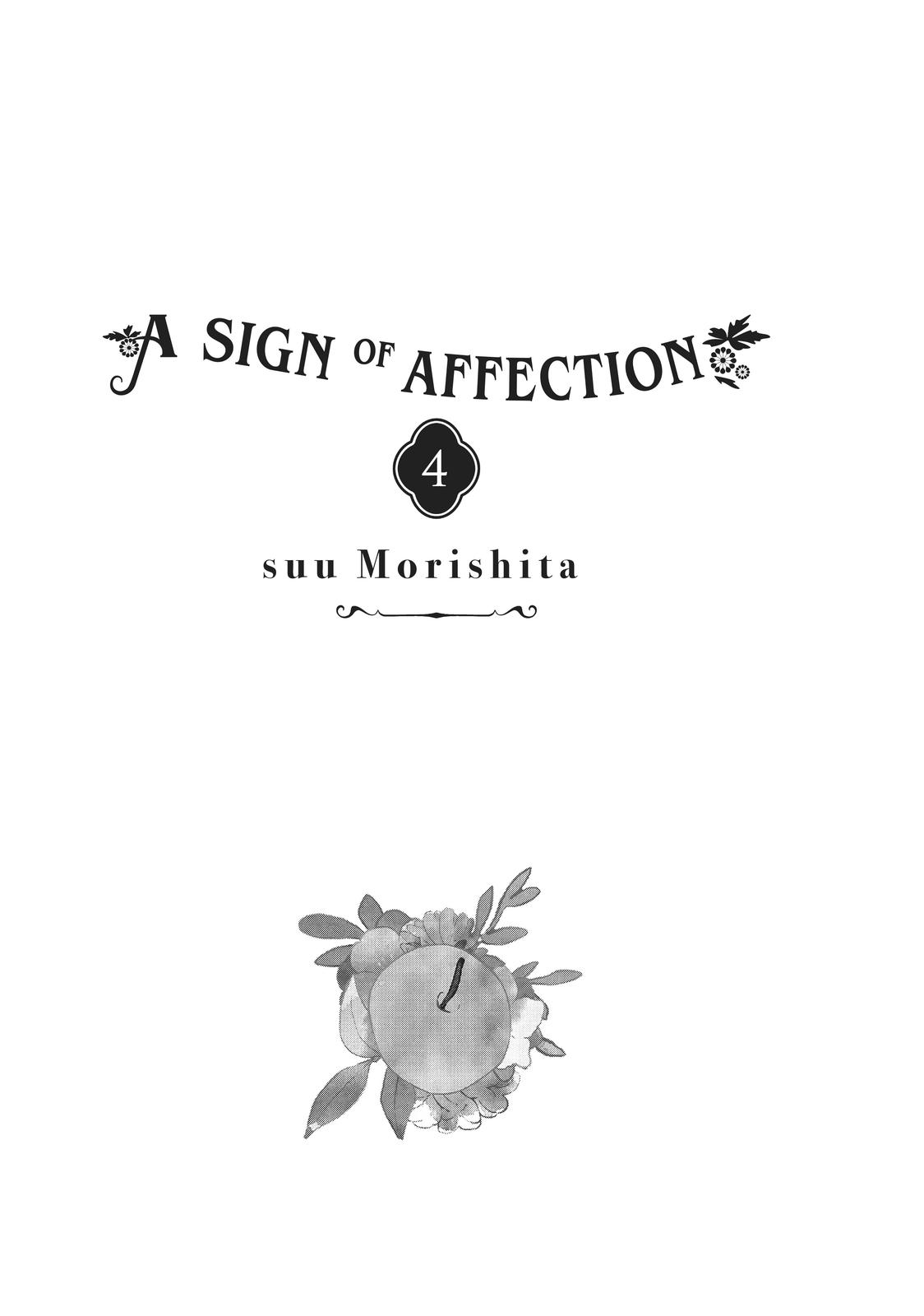 Read A Sign of Affection ENGLISH Manga Online