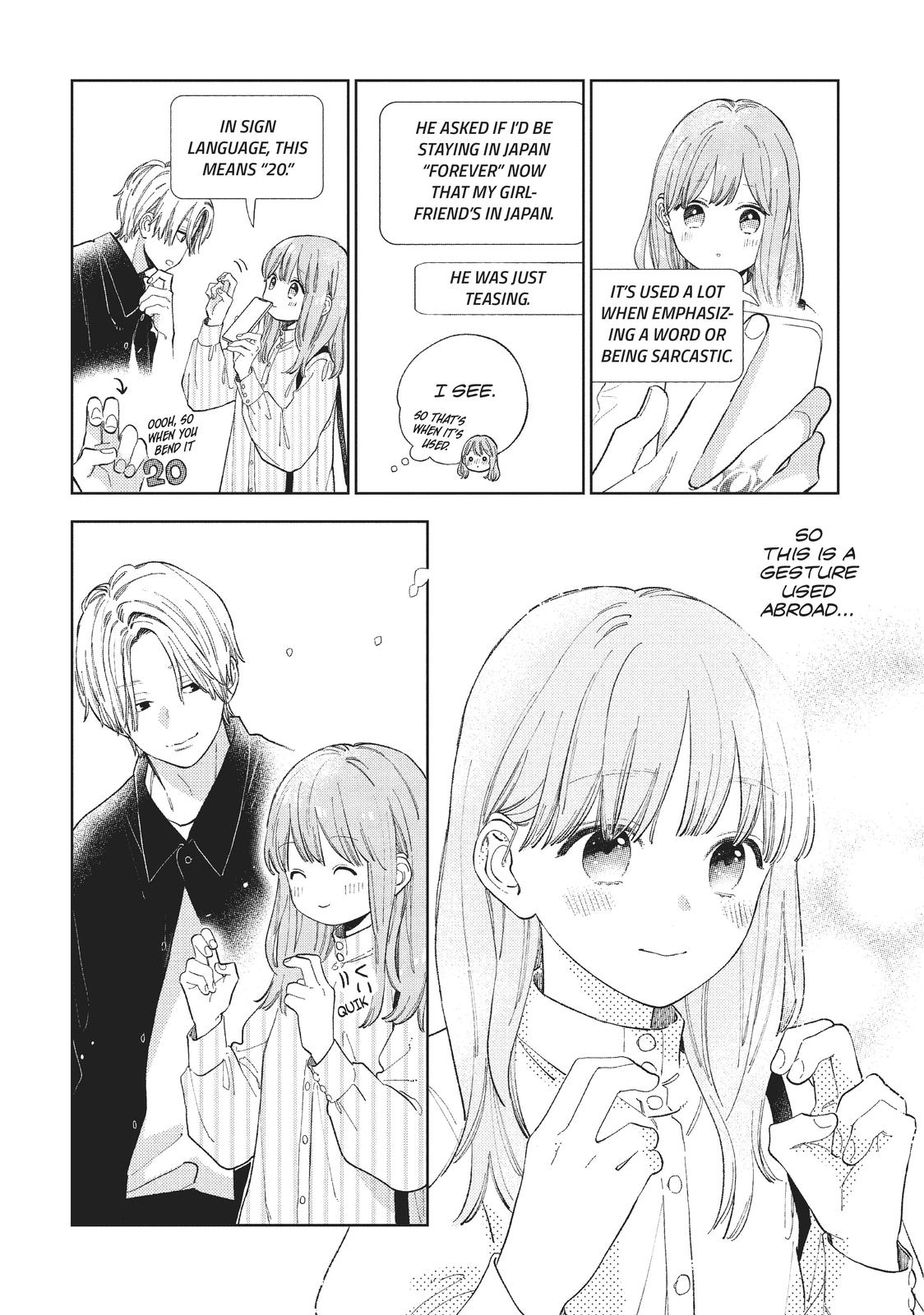 Read A Sign of Affection ENGLISH Manga Online