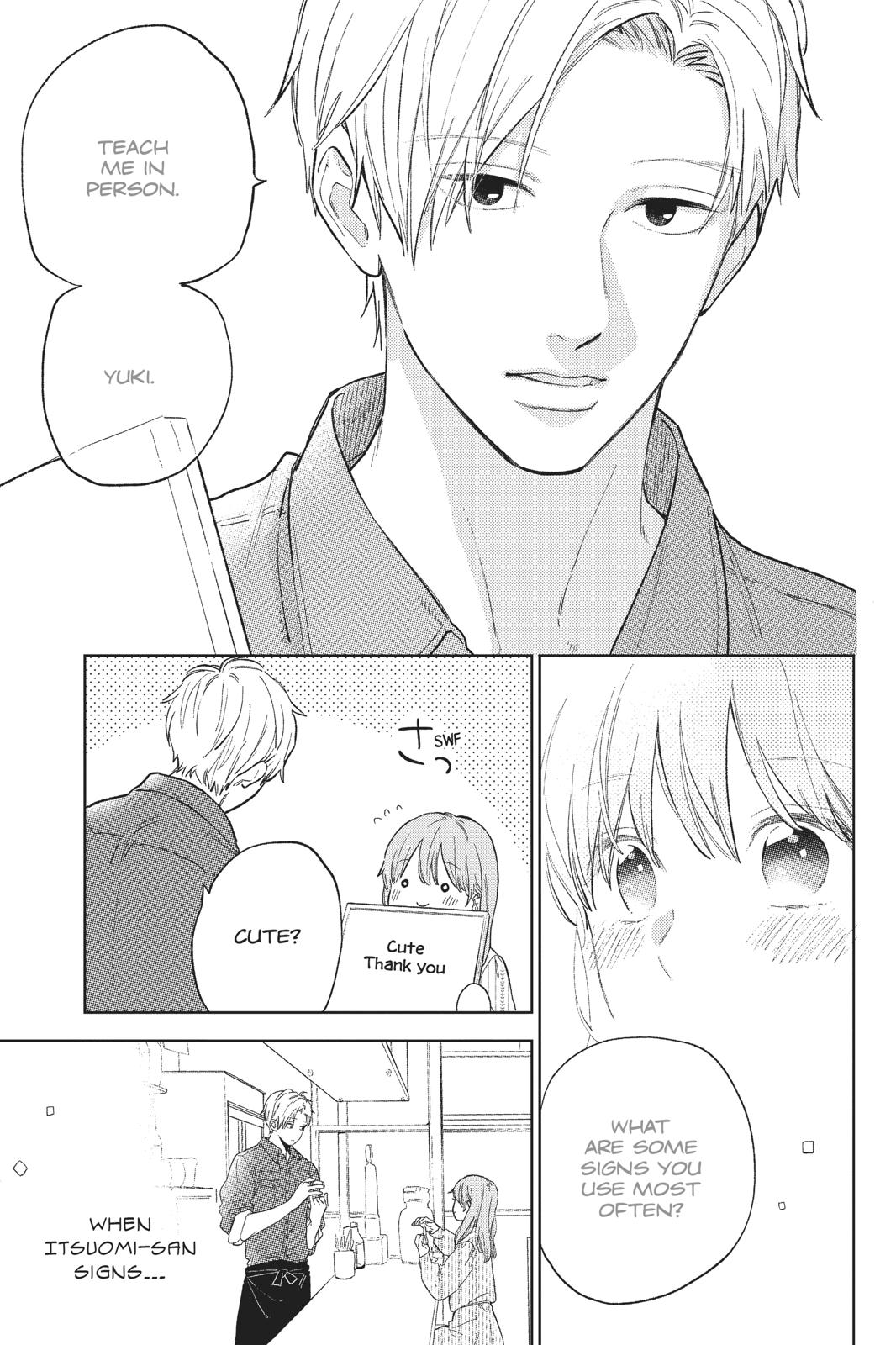 Read A Sign of Affection ENGLISH Manga Online