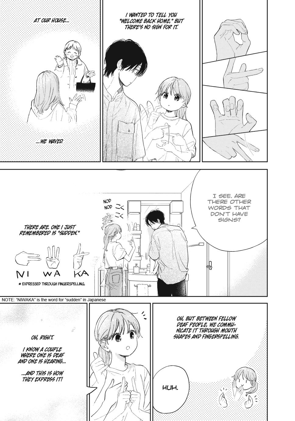 Read A Sign of Affection ENGLISH Manga Online