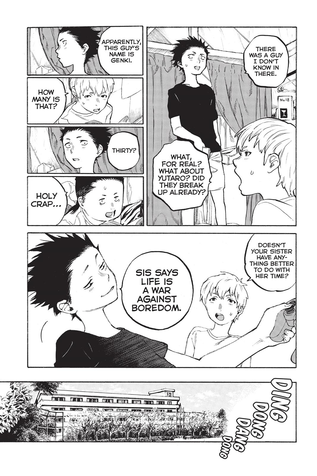 Read A Silent Voice ENGLISH Manga Online