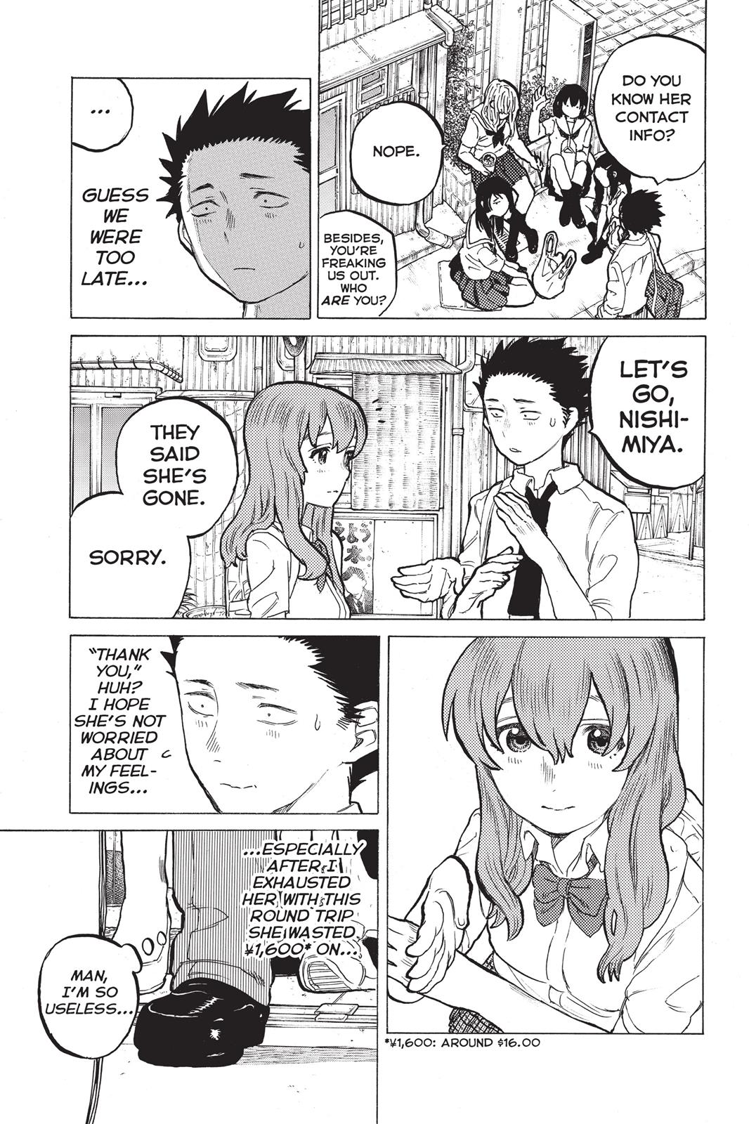 Read A Silent Voice ENGLISH Manga Online