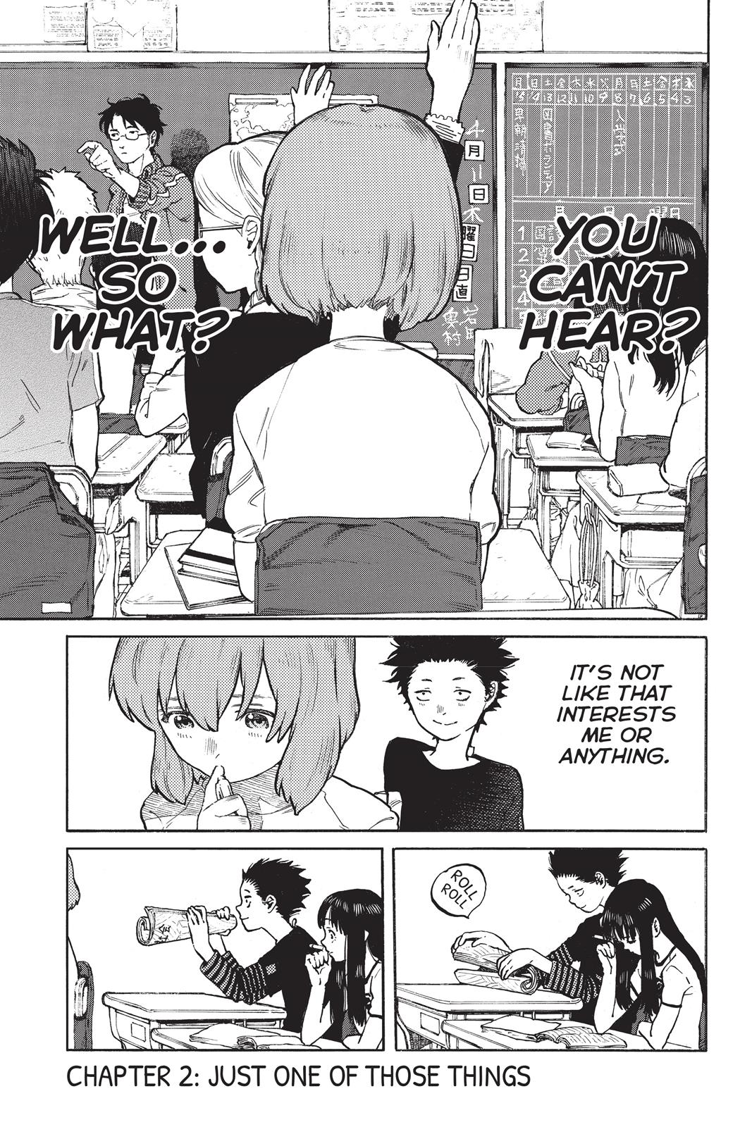 Read A Silent Voice ENGLISH Manga Online