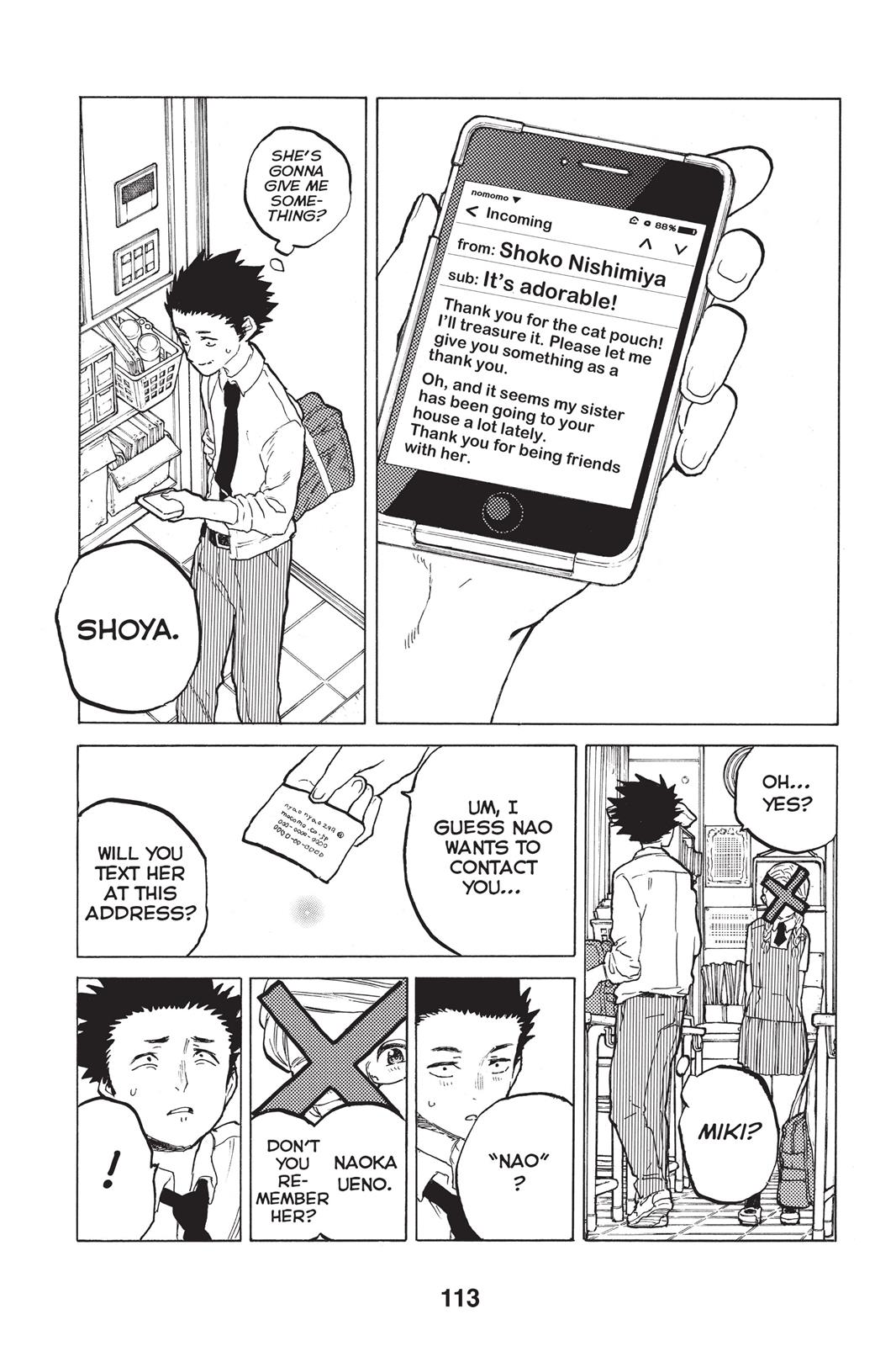 Read A Silent Voice ENGLISH Manga Online