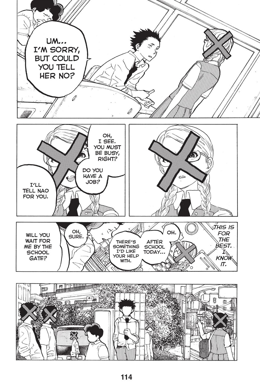 Read A Silent Voice ENGLISH Manga Online