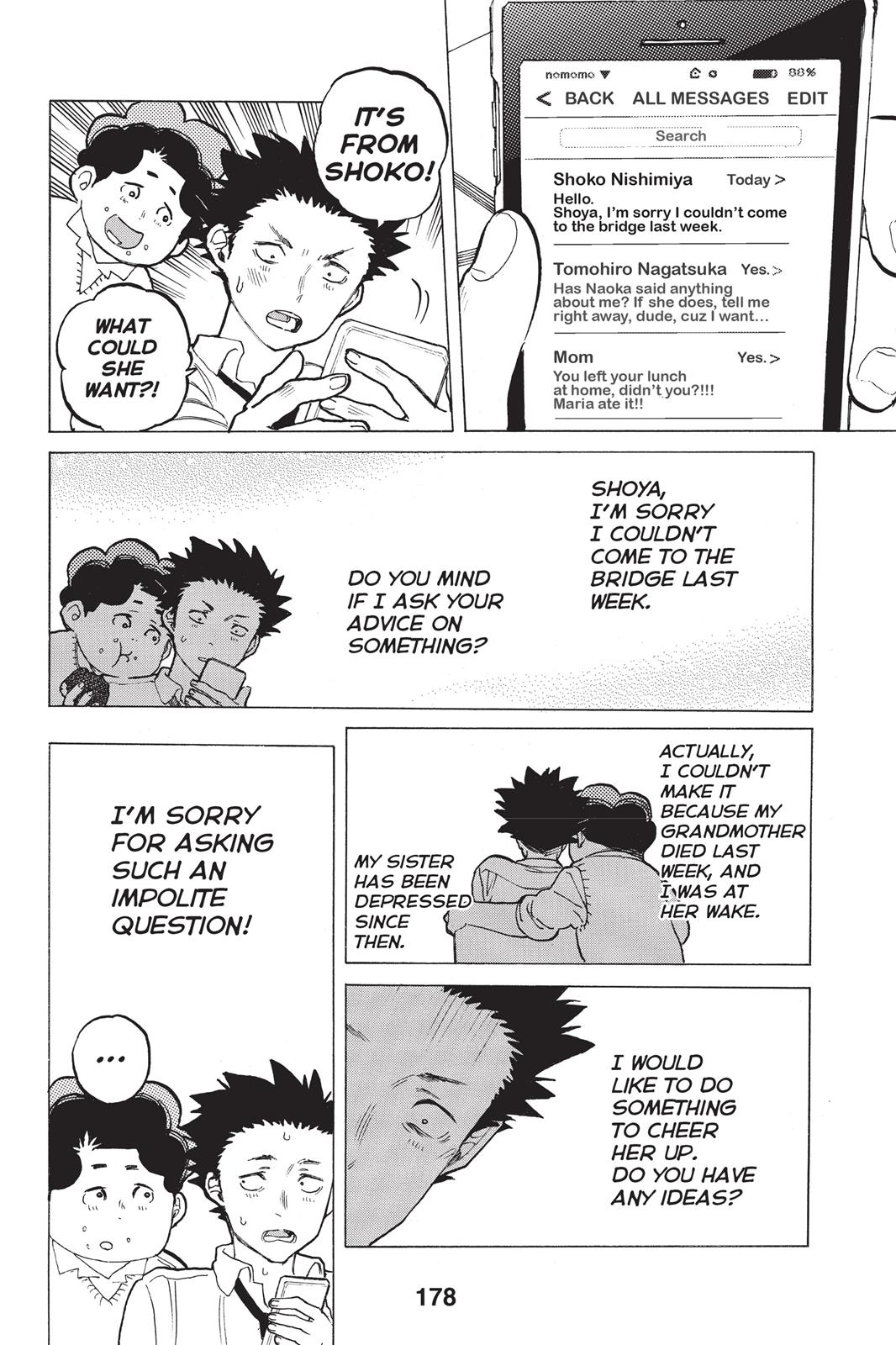 Read A Silent Voice ENGLISH Manga Online