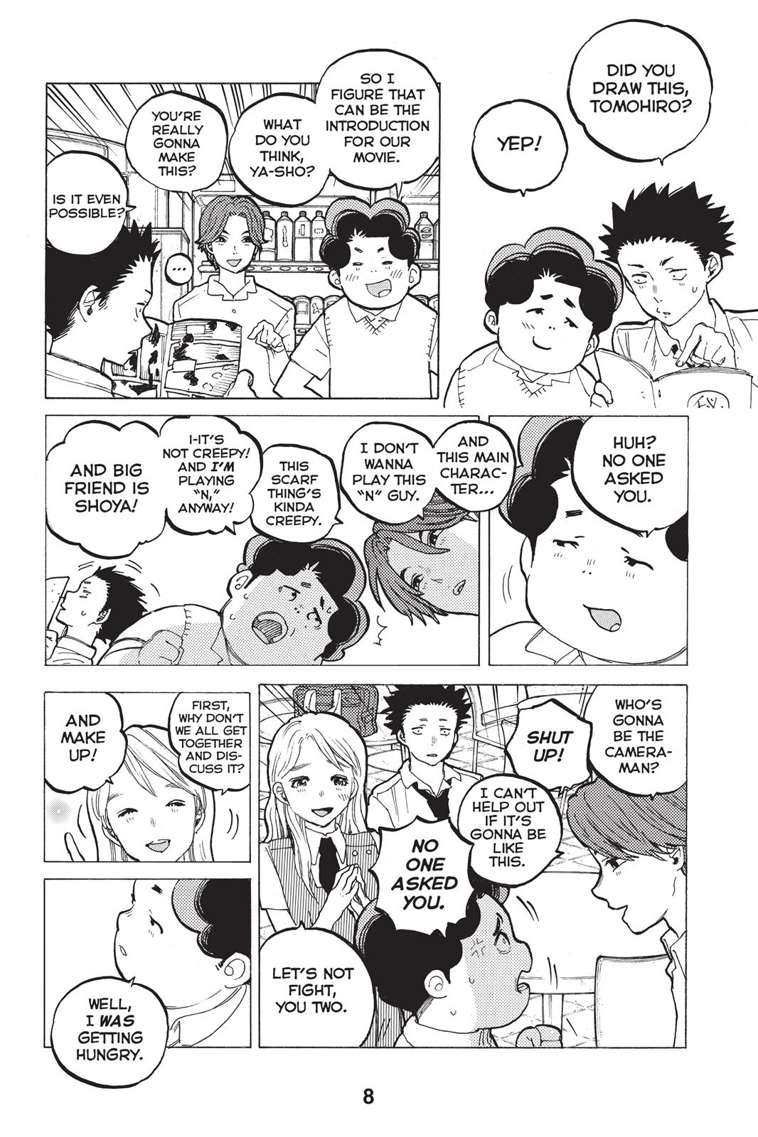 Read A Silent Voice ENGLISH Manga Online