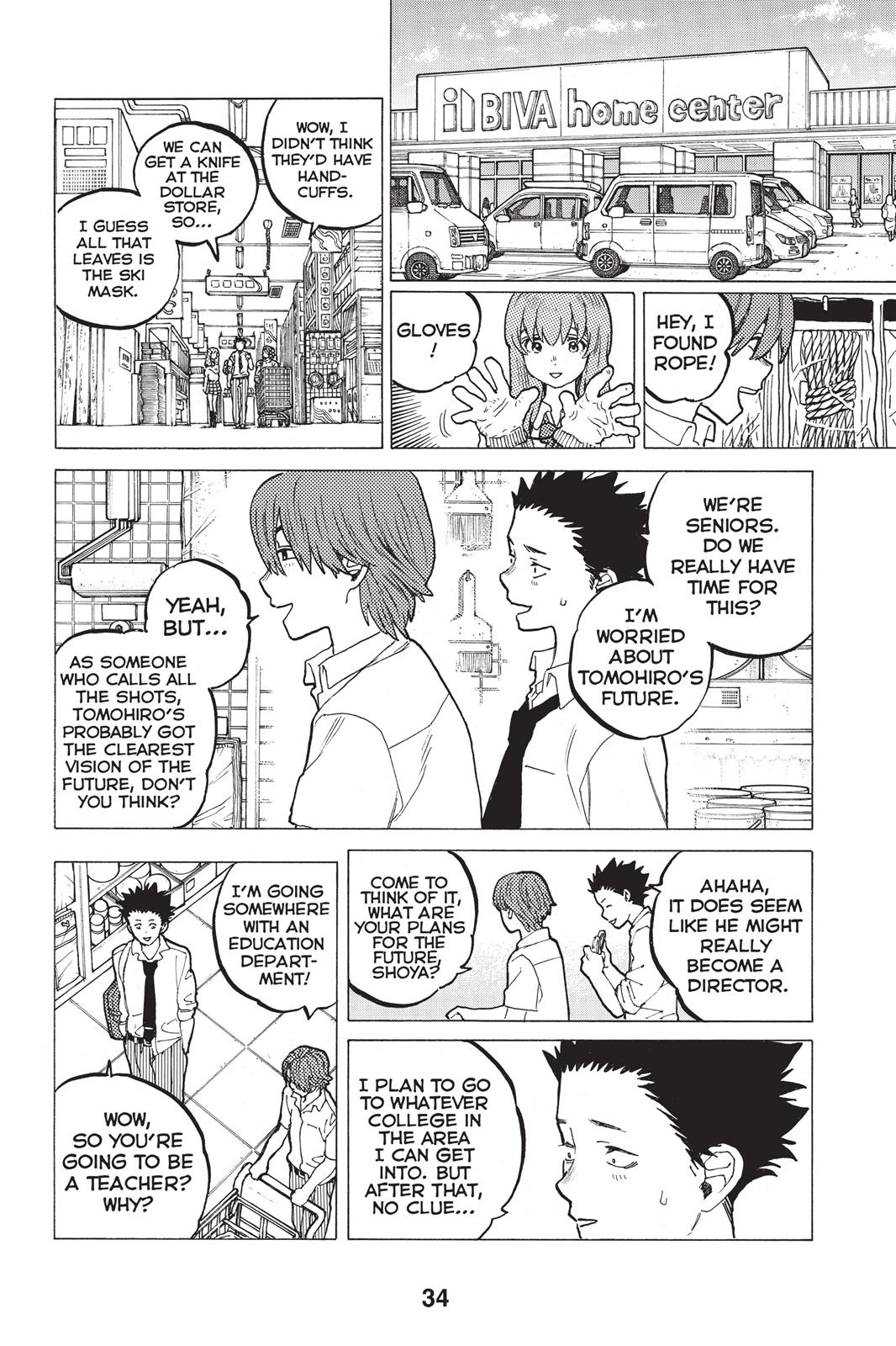 Read A Silent Voice ENGLISH Manga Online