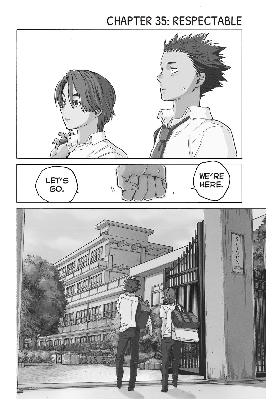 Read A Silent Voice ENGLISH Manga Online