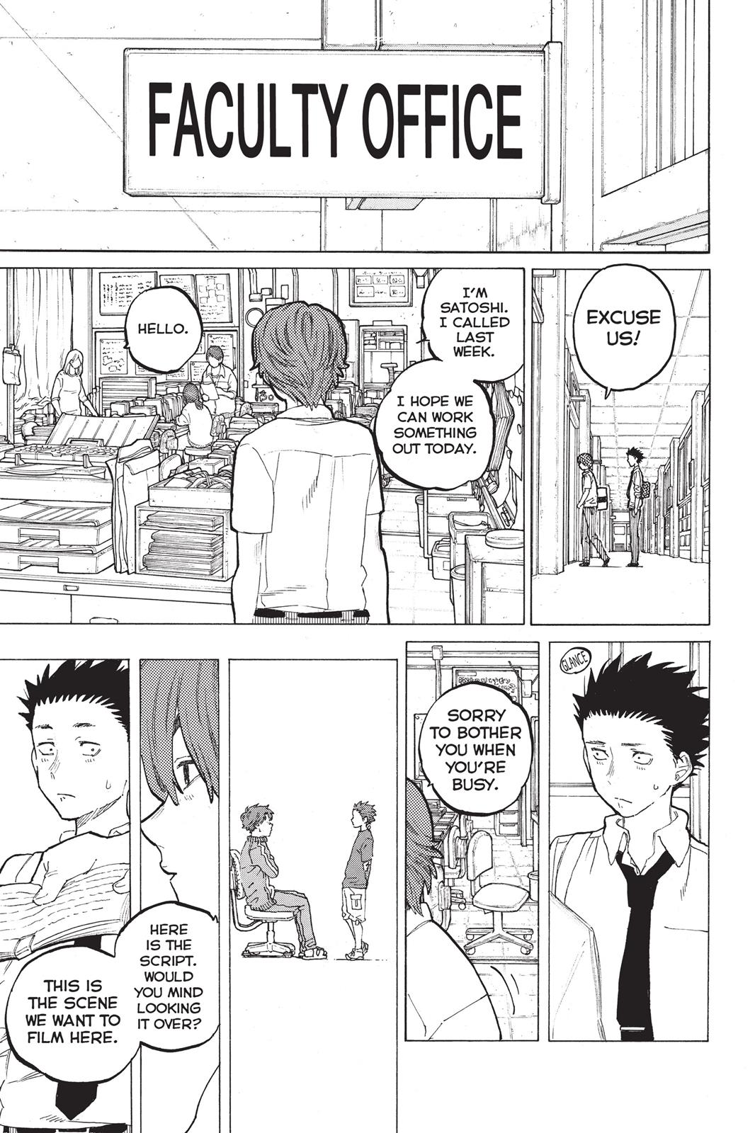 Read A Silent Voice ENGLISH Manga Online