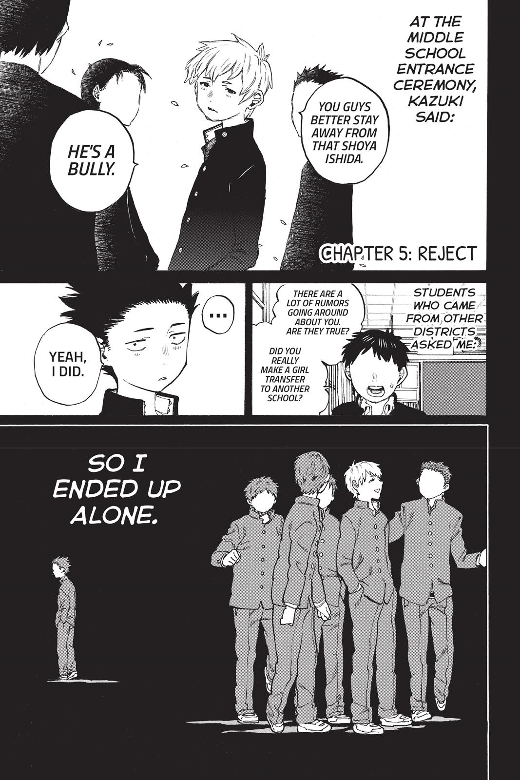 Read A Silent Voice ENGLISH Manga Online