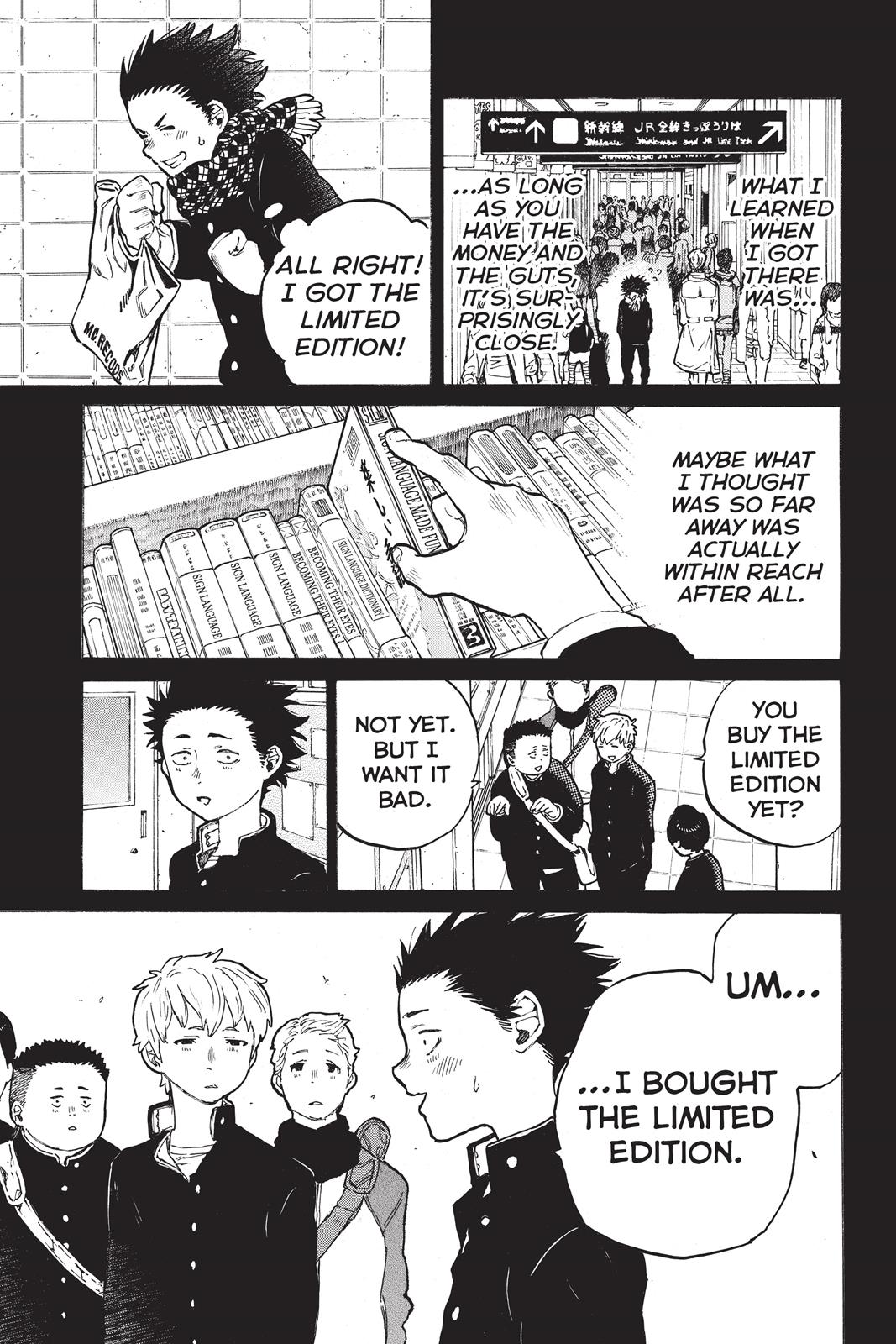 Read A Silent Voice ENGLISH Manga Online