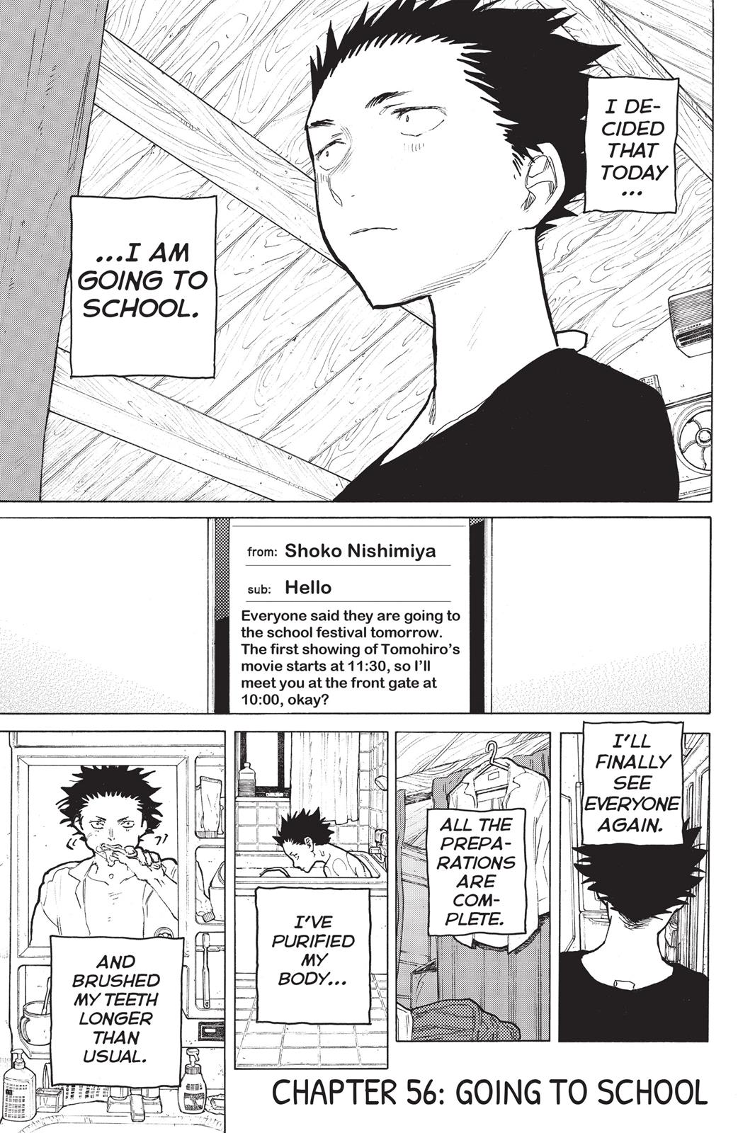 Read A Silent Voice ENGLISH Manga Online