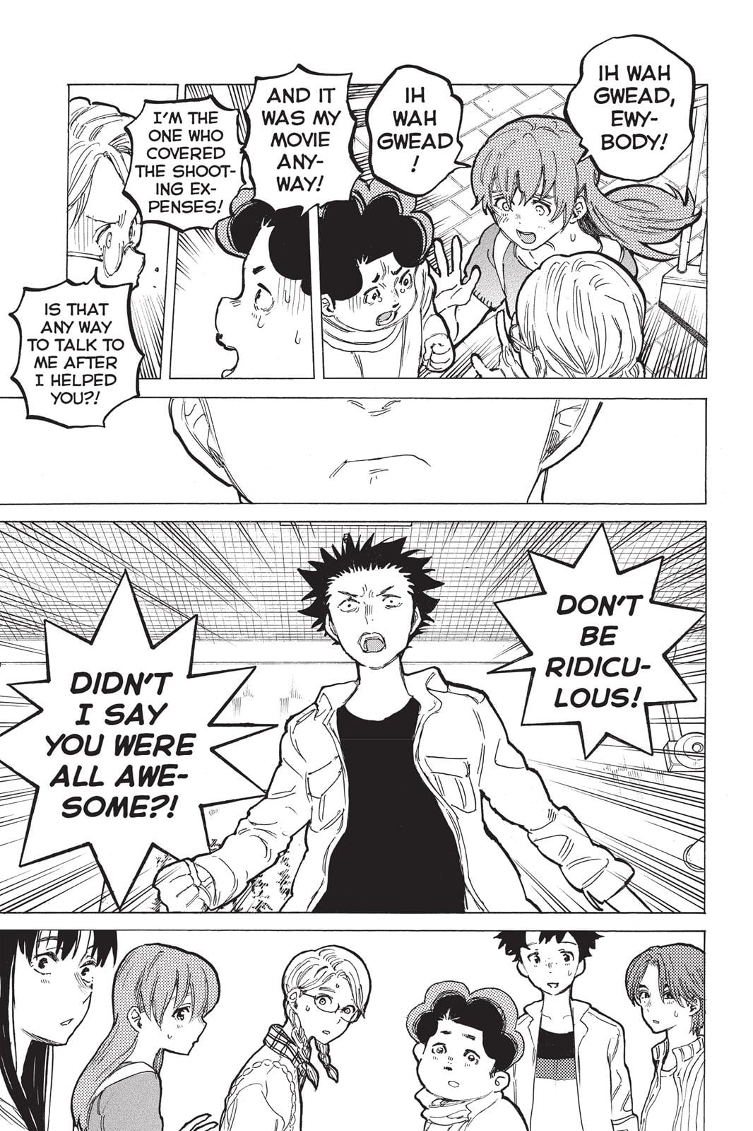 Read A Silent Voice ENGLISH Manga Online