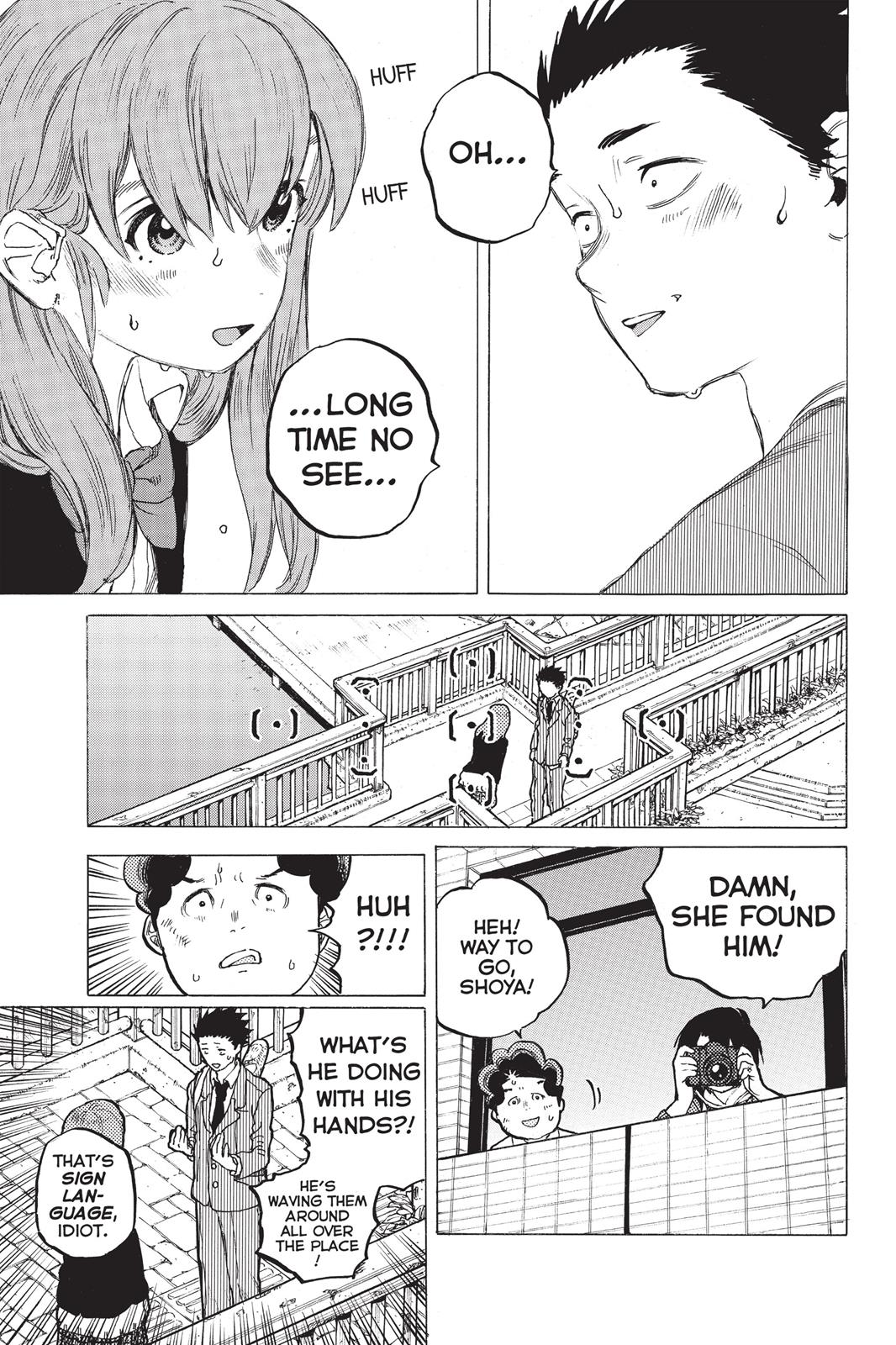 Read A Silent Voice ENGLISH Manga Online