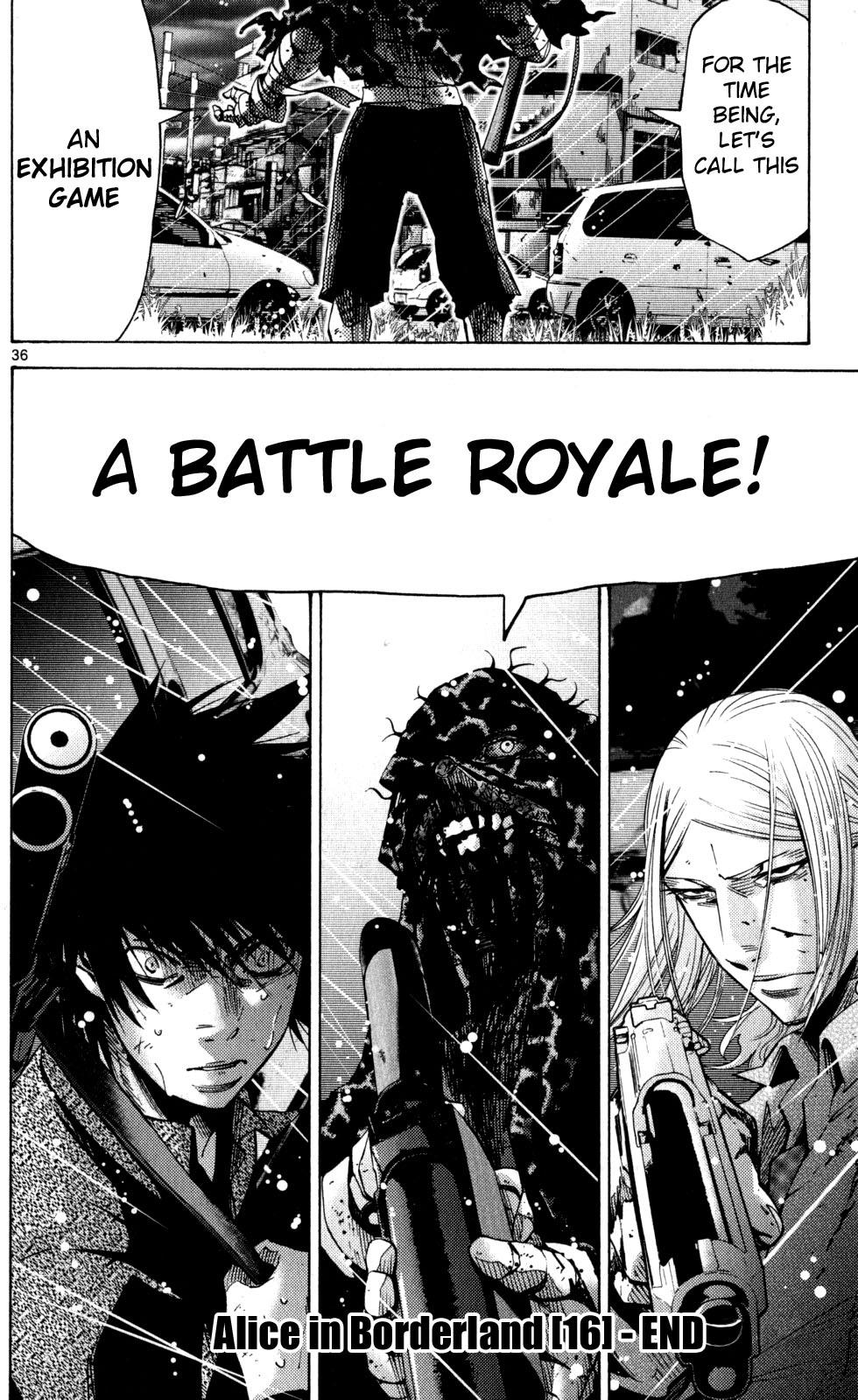 Read Alice in Borderland ENGLISH Manga Online