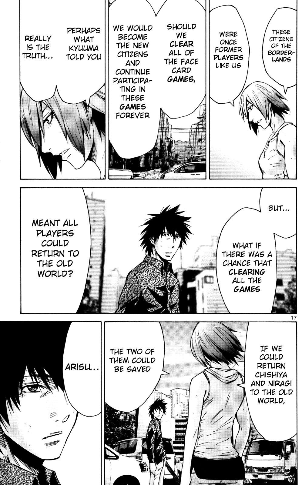 Read Alice in Borderland ENGLISH Manga Online