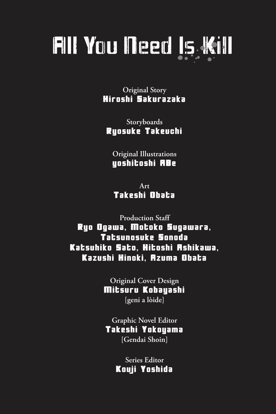 Read All You Need Is Kill ENGLISH Manga Online