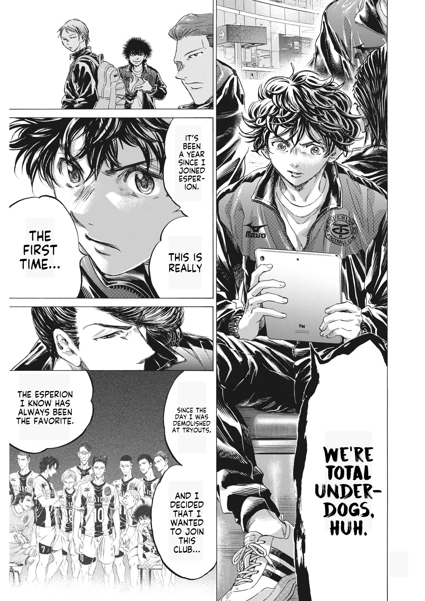 Read Ao Ashi ENGLISH Manga Online