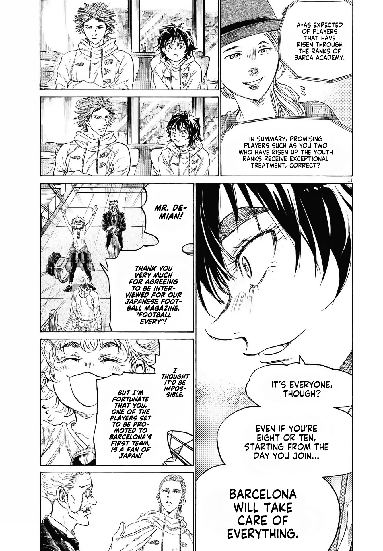 Read Ao Ashi ENGLISH Manga Online