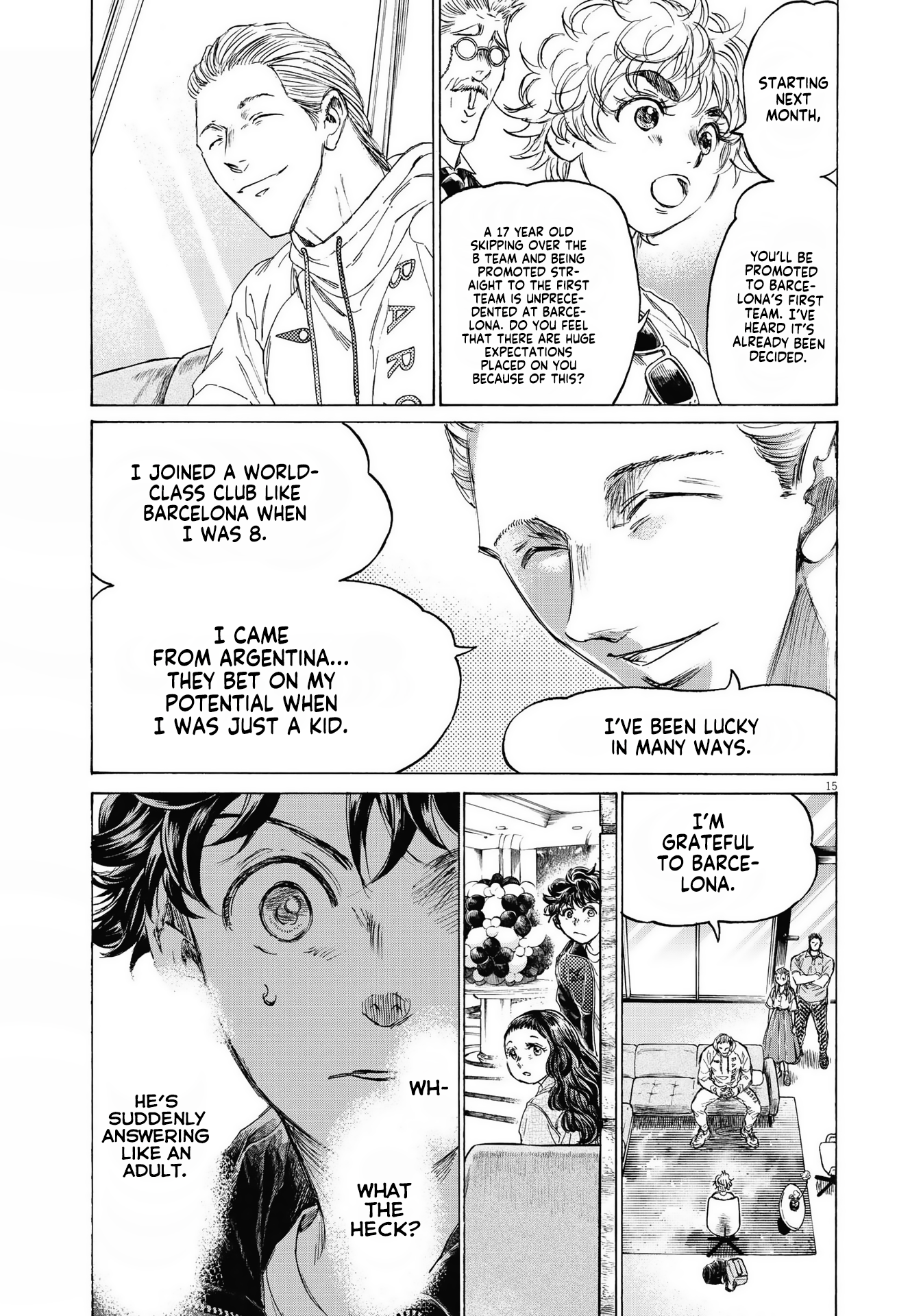 Read Ao Ashi ENGLISH Manga Online