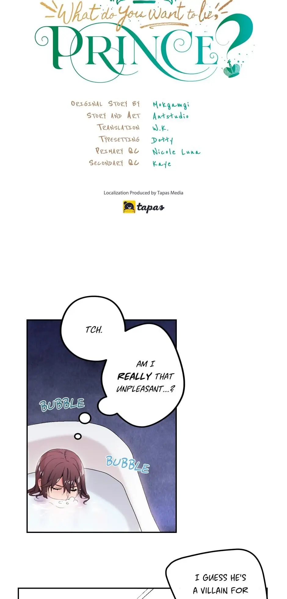 Read As You Wish, Prince ENGLISH Manga Online