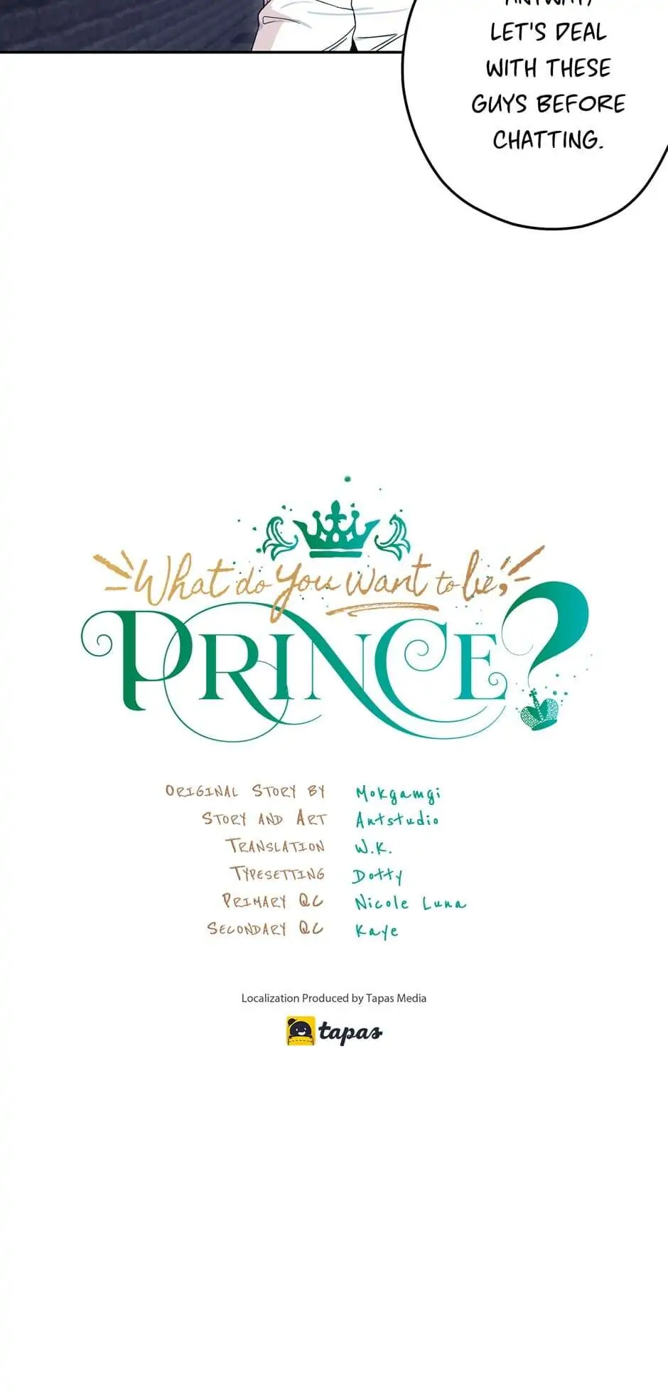 Read As You Wish, Prince ENGLISH Manga Online