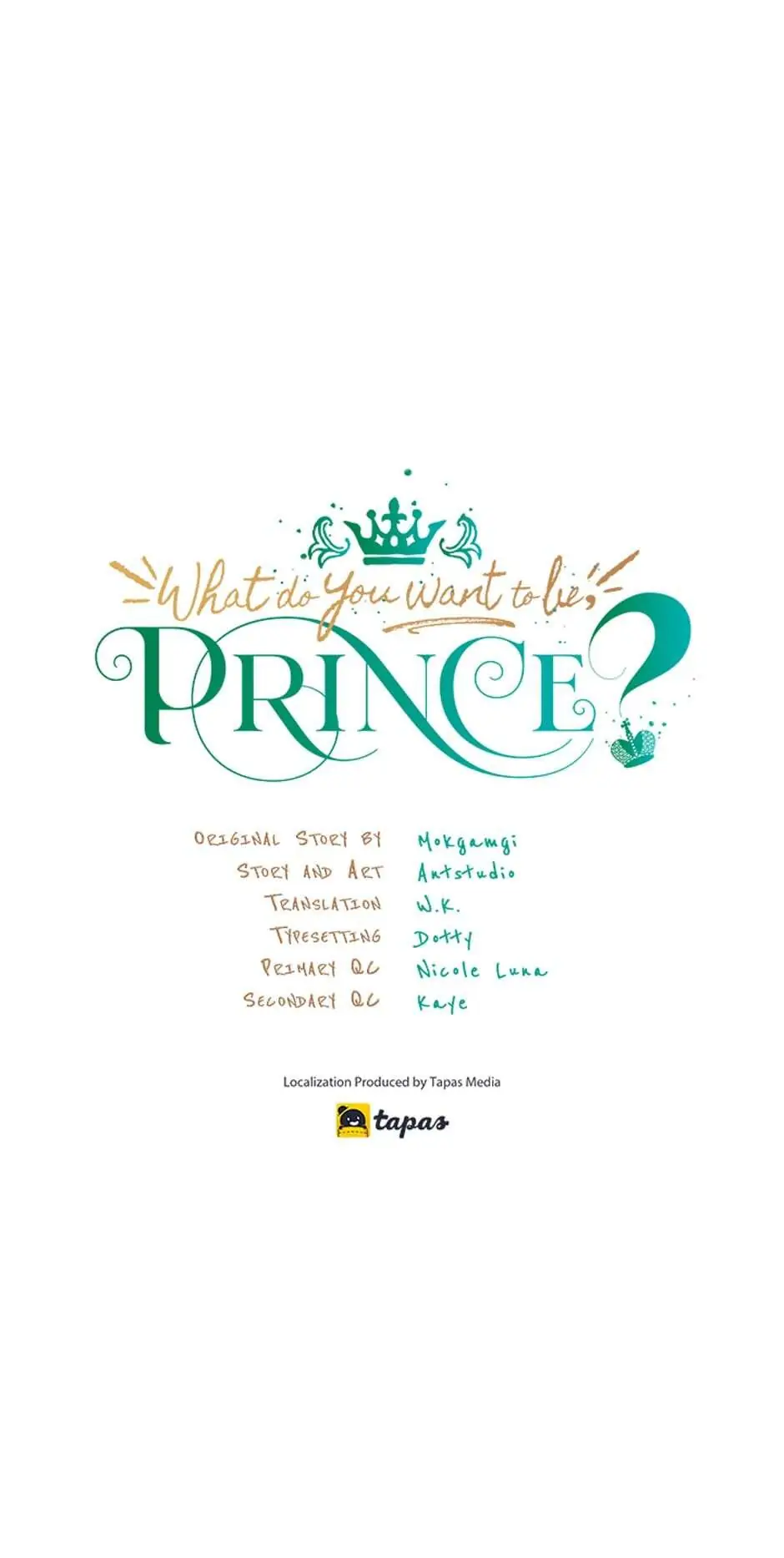 Read As You Wish, Prince ENGLISH Manga Online