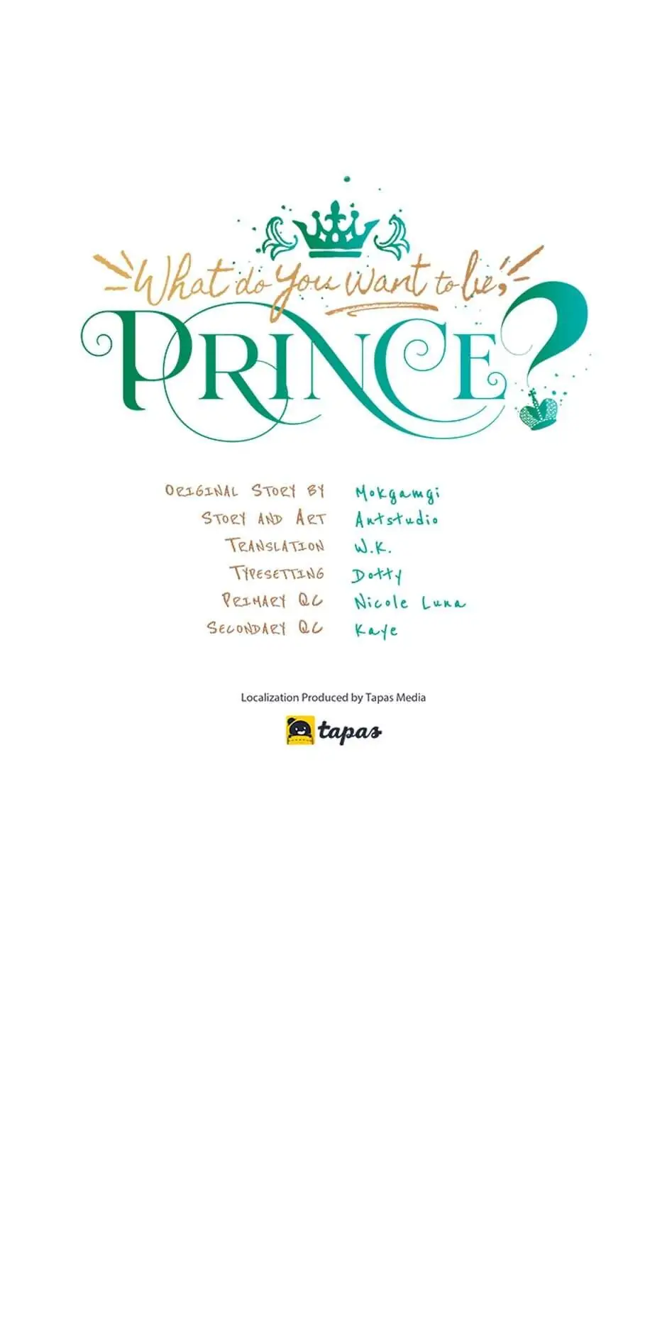 Read As You Wish, Prince ENGLISH Manga Online