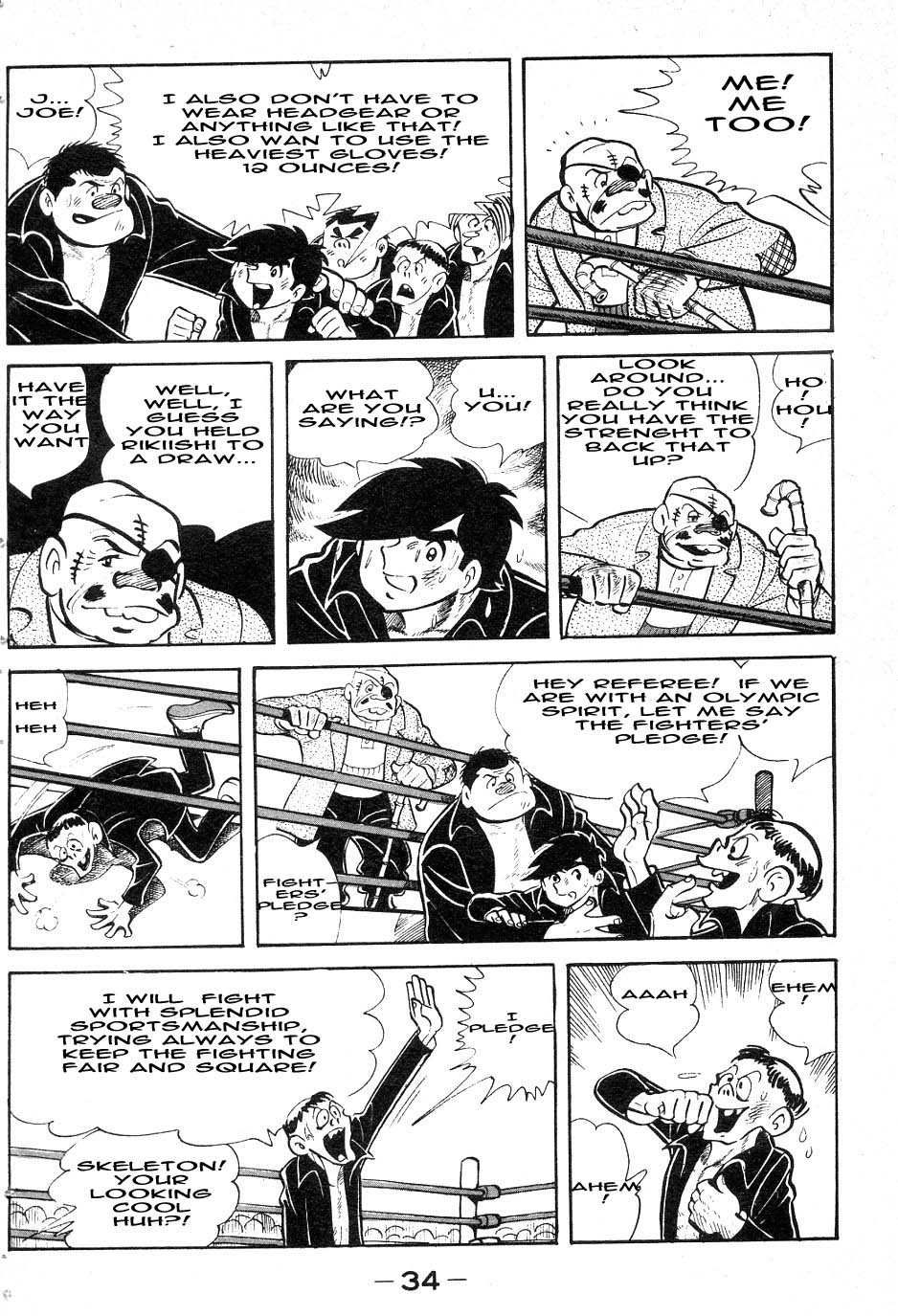 Read Ashita no Joe_ Fighting for Tomorrow ENGLISH Manga Online