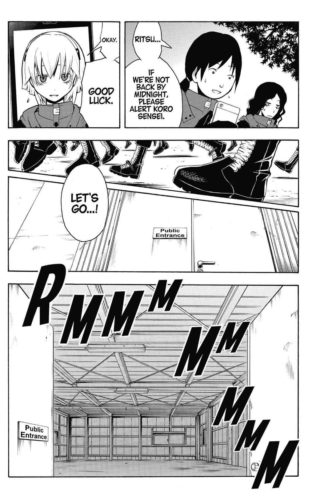 Read Assassination Classroom ENGLISH Manga Online