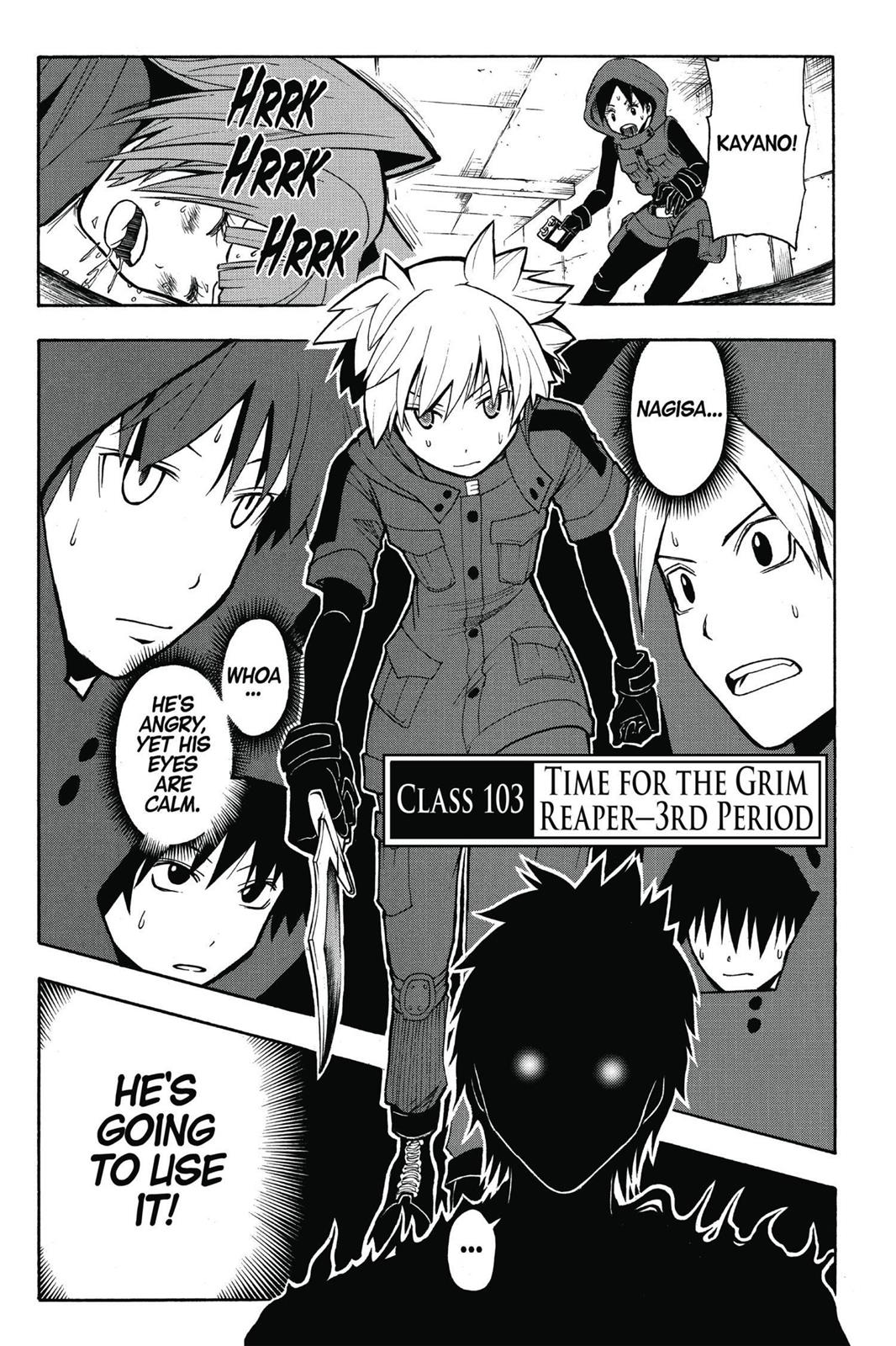 Read Assassination Classroom ENGLISH Manga Online