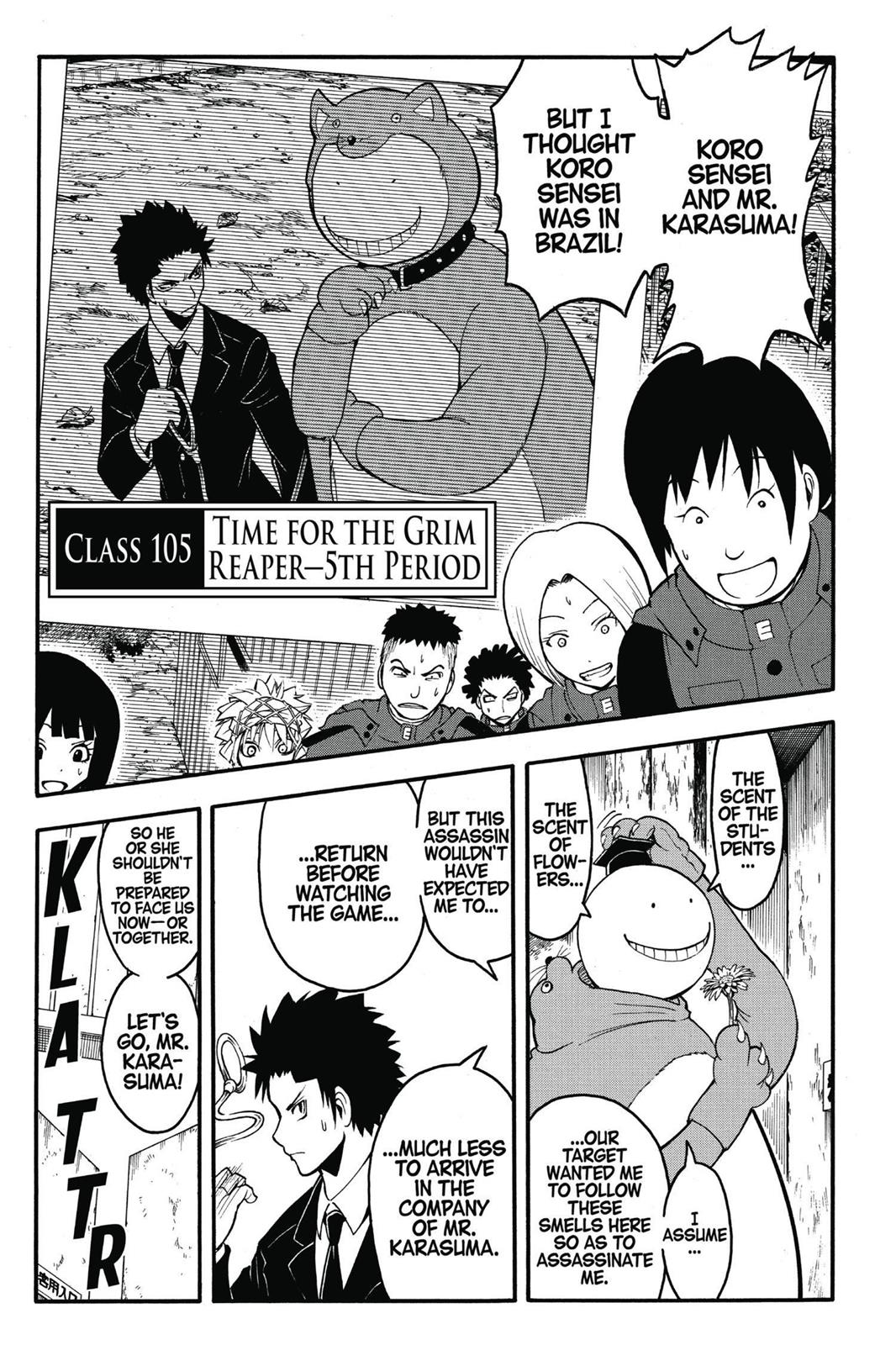 Read Assassination Classroom ENGLISH Manga Online