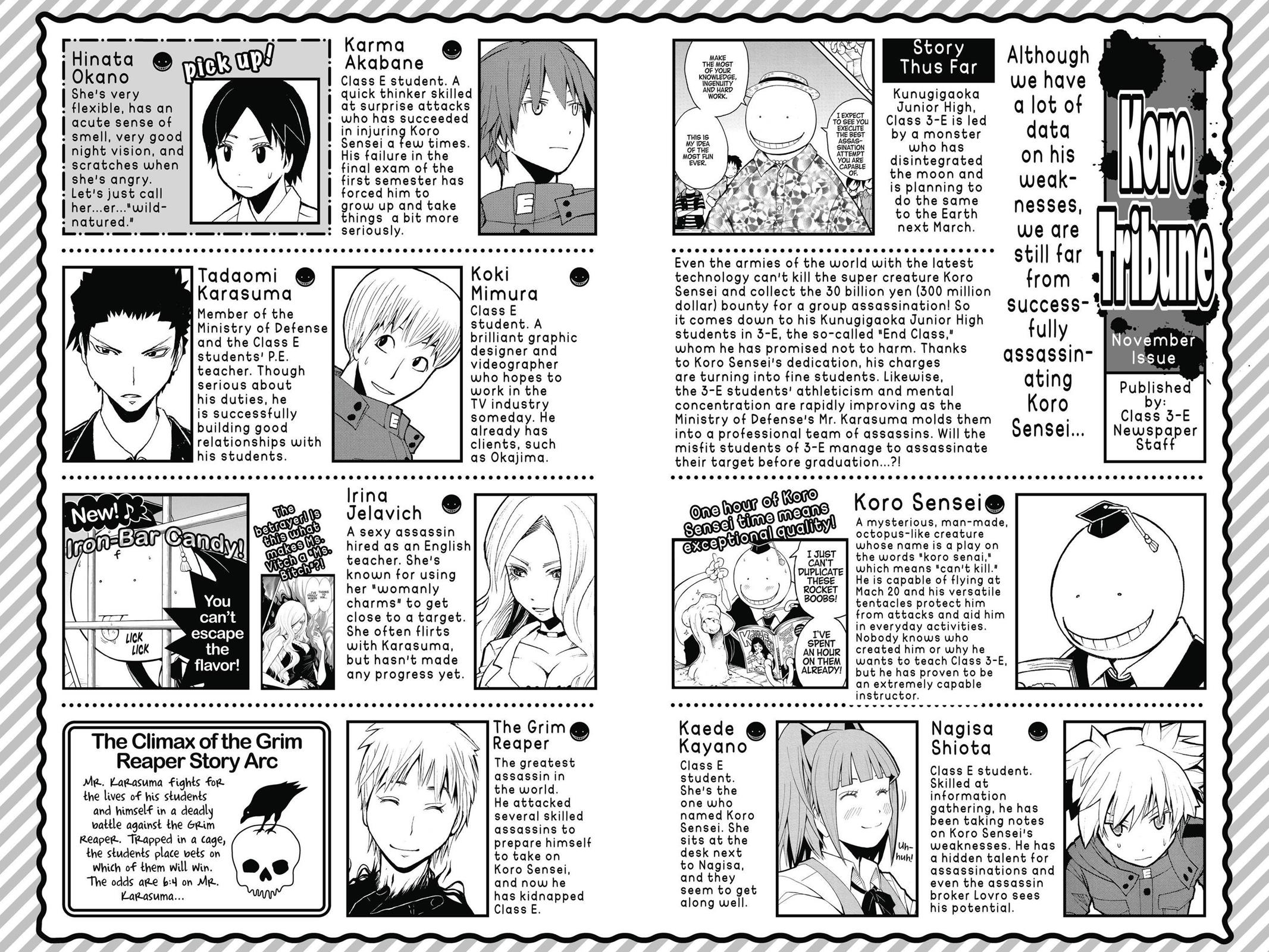 Read Assassination Classroom ENGLISH Manga Online