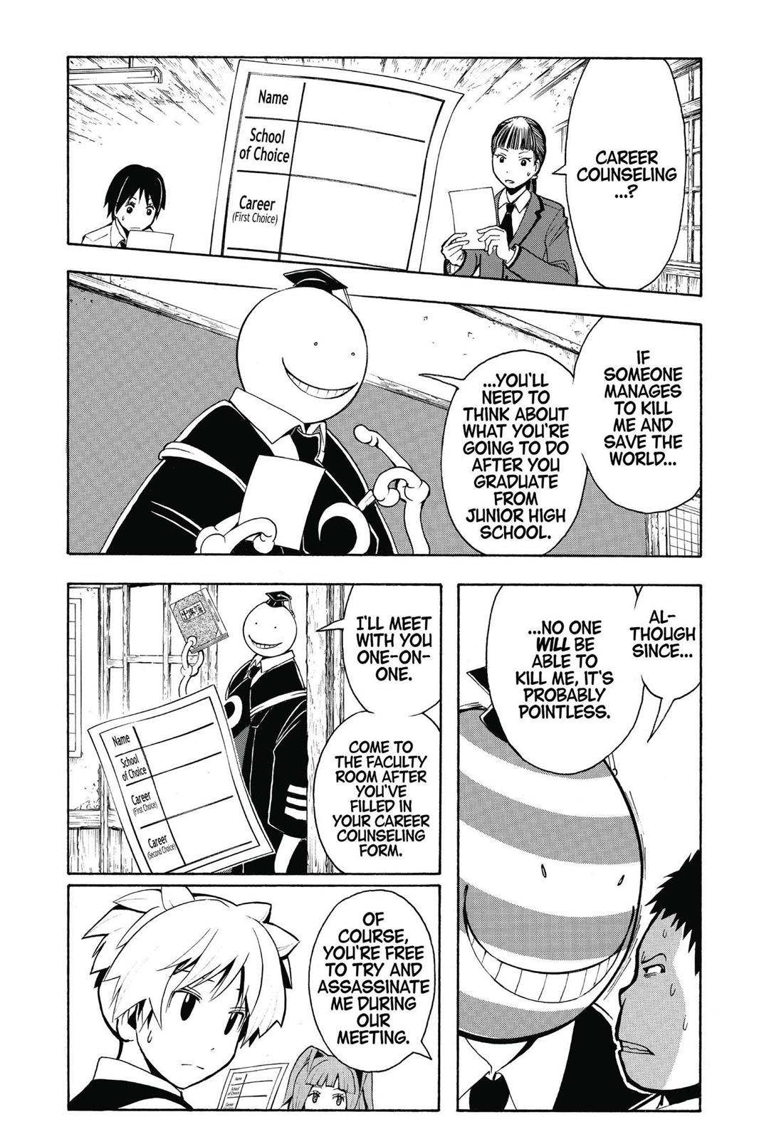 Read Assassination Classroom ENGLISH Manga Online