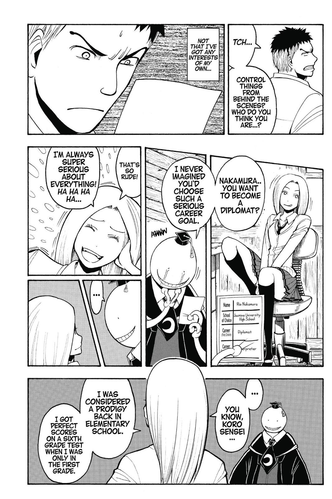 Read Assassination Classroom ENGLISH Manga Online