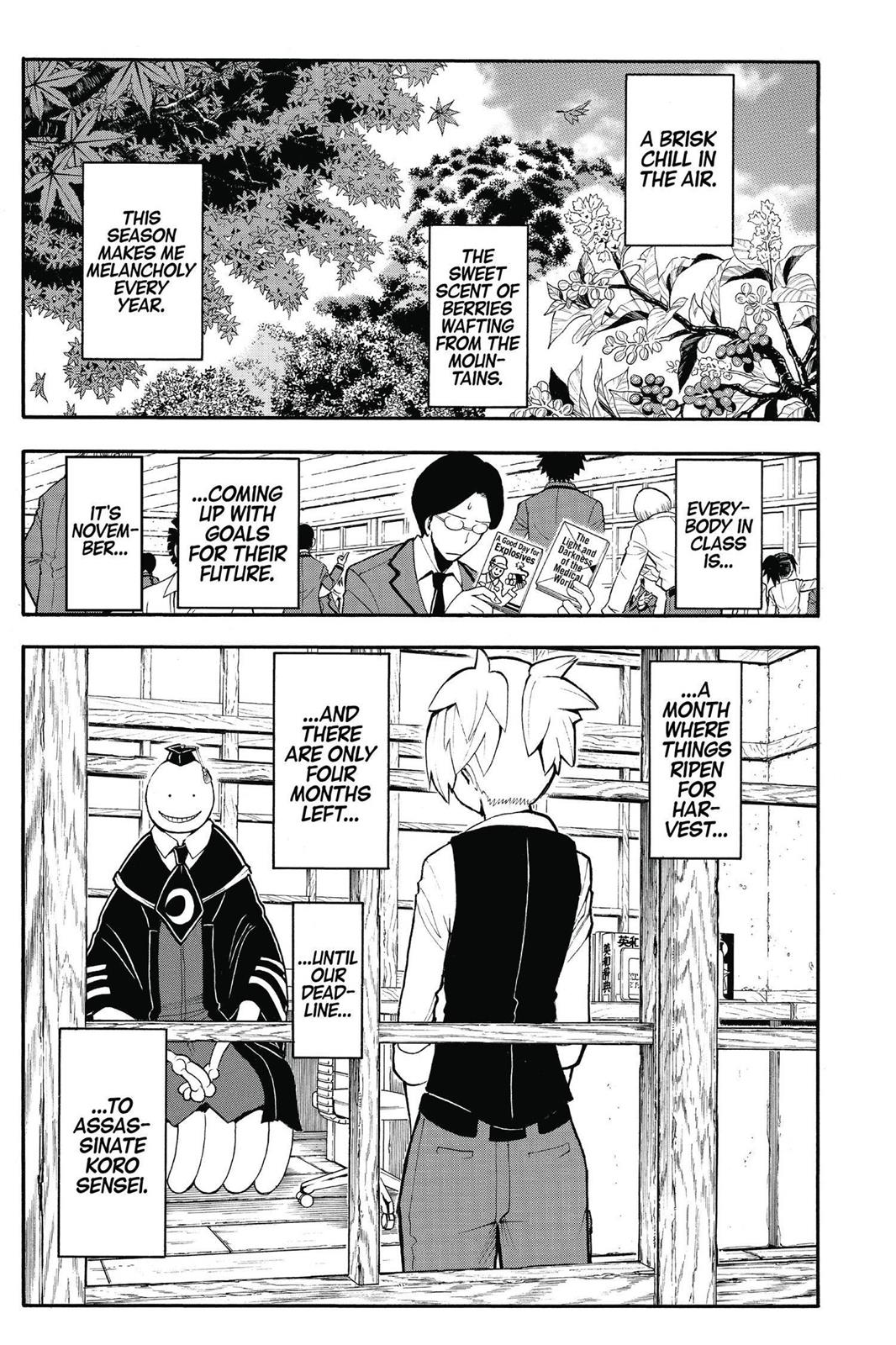 Read Assassination Classroom ENGLISH Manga Online