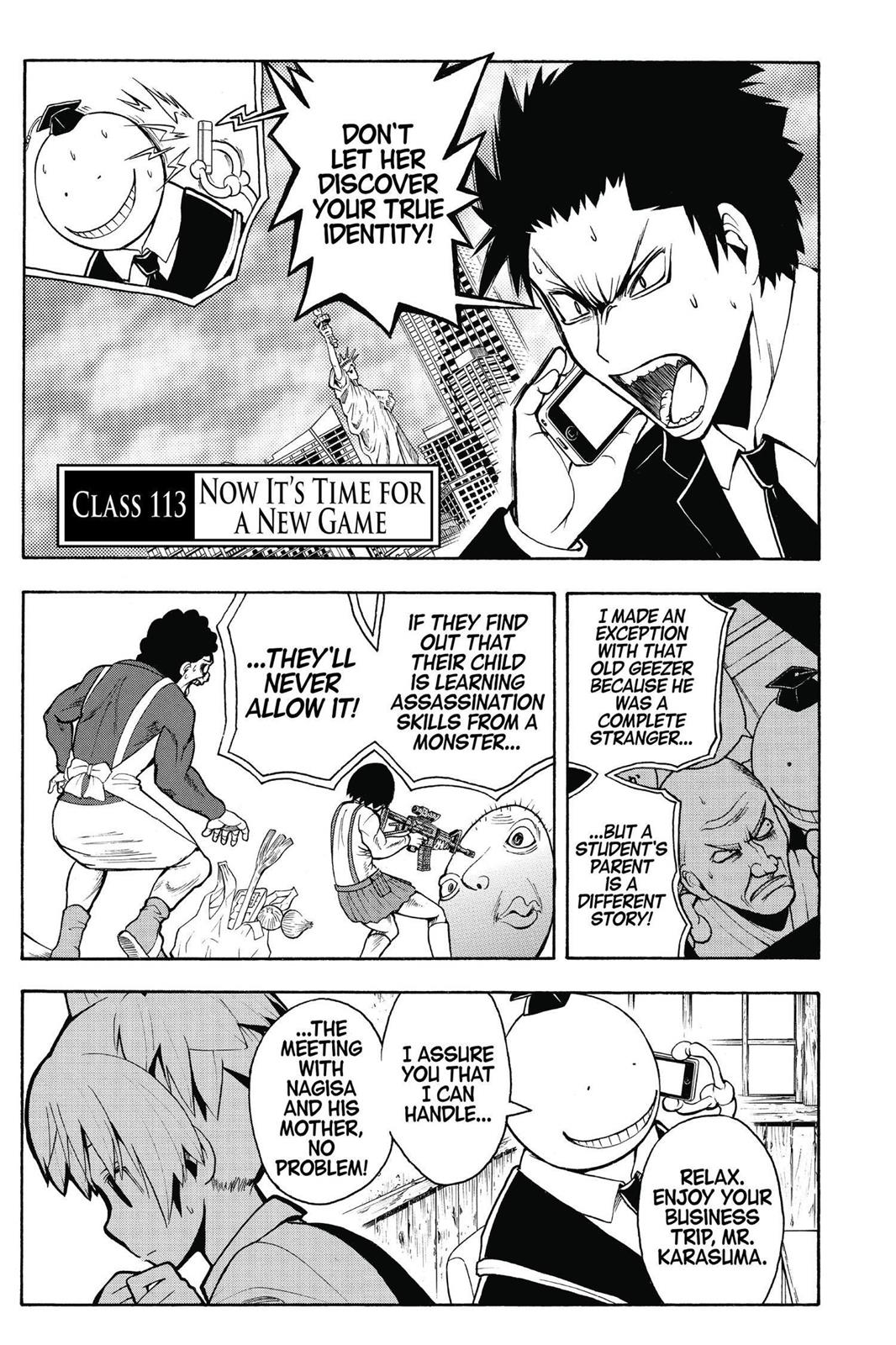 Read Assassination Classroom ENGLISH Manga Online