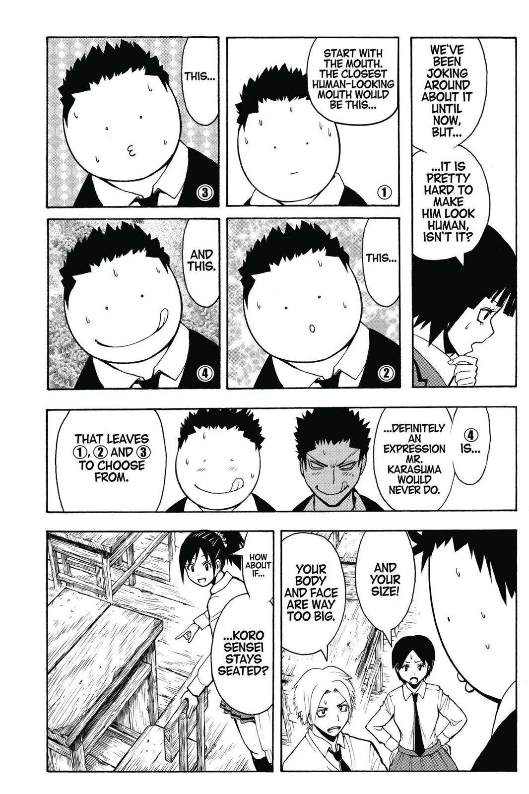 Read Assassination Classroom ENGLISH Manga Online